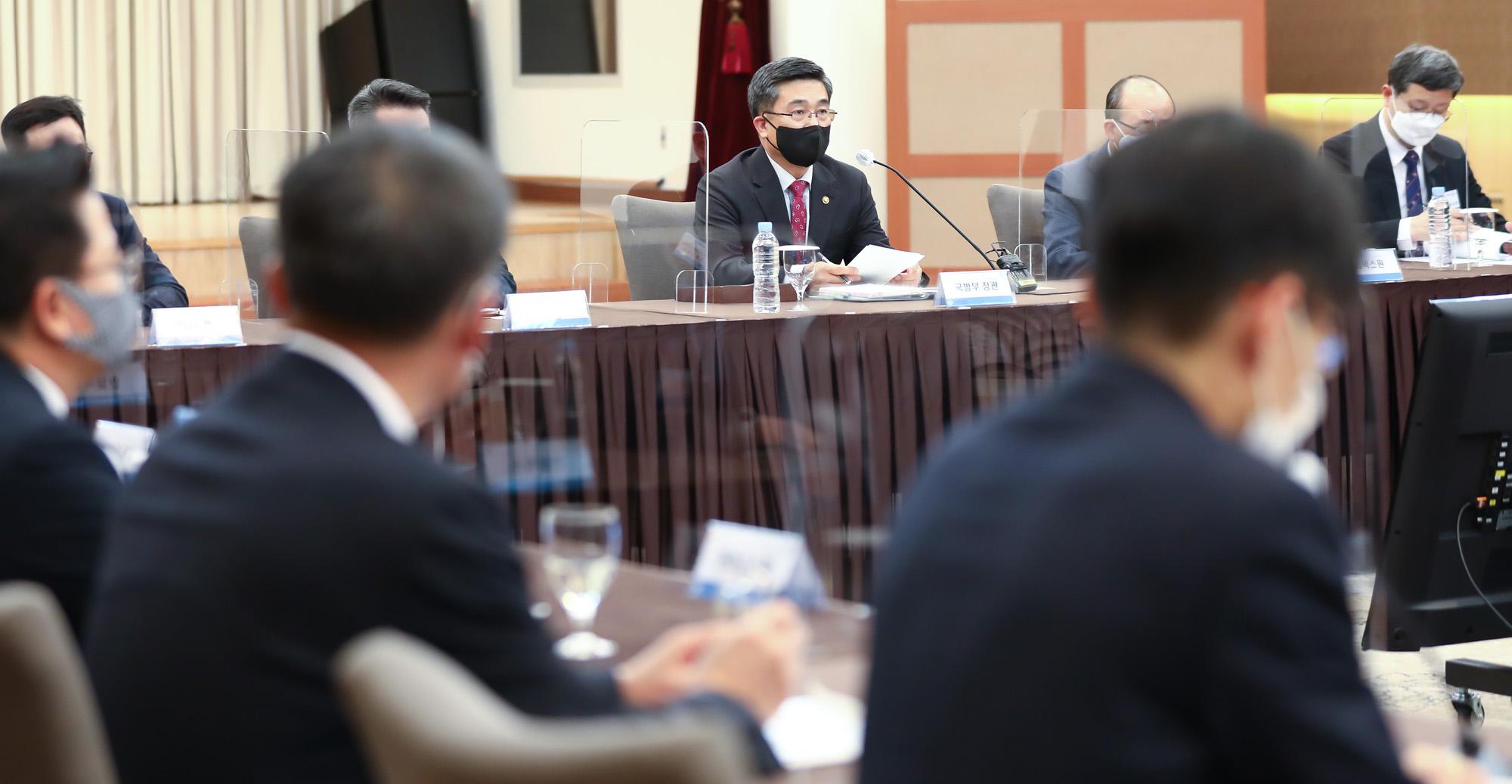 서욱 국방장관 방산업체 CEO 간담회