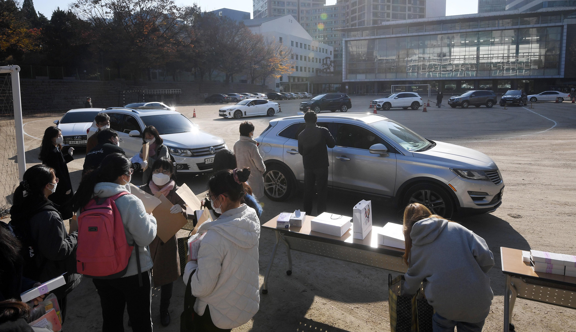 수능 예비소집 및 수험표배포
