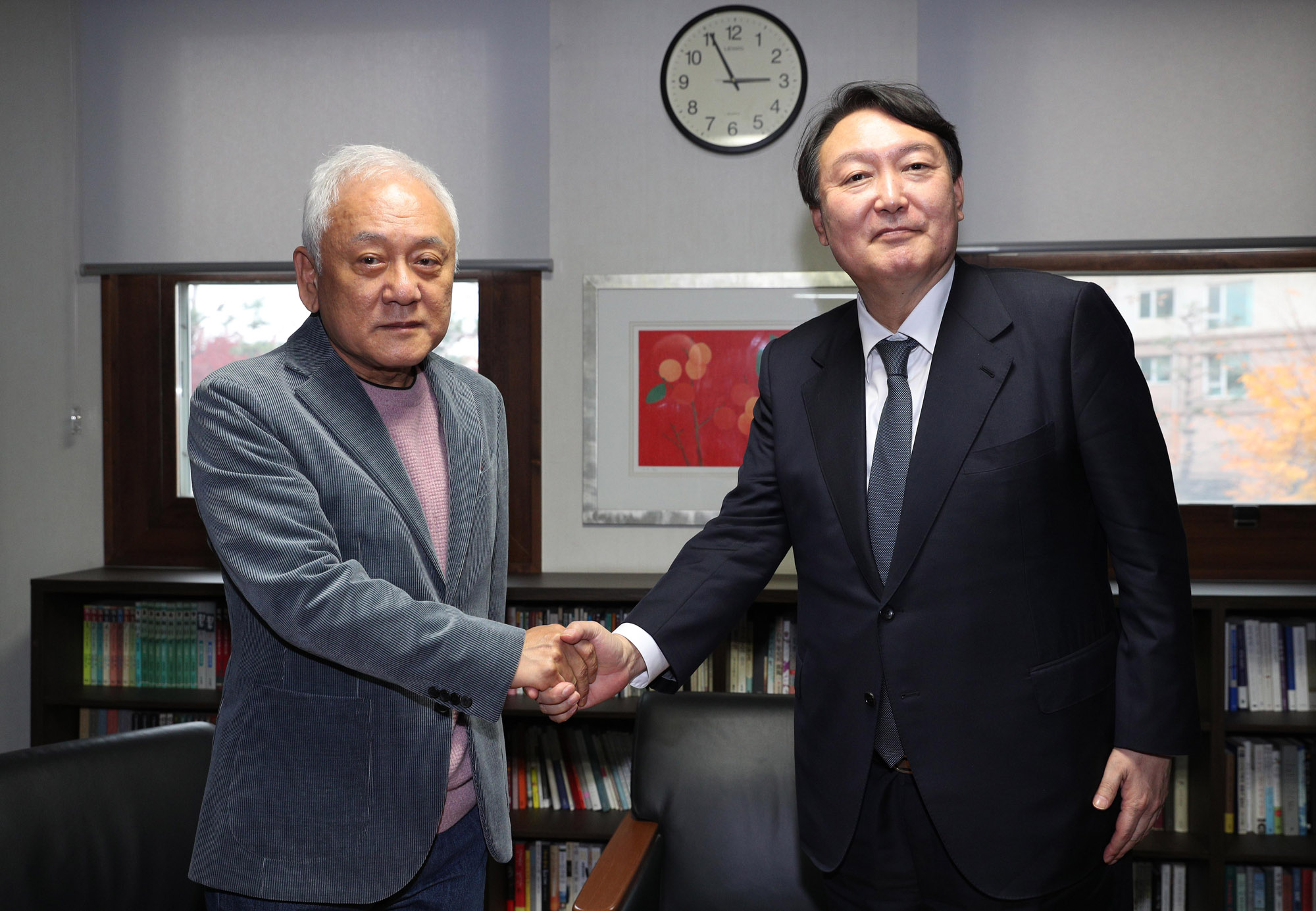 윤석열;김한길;윤석열김한길회동