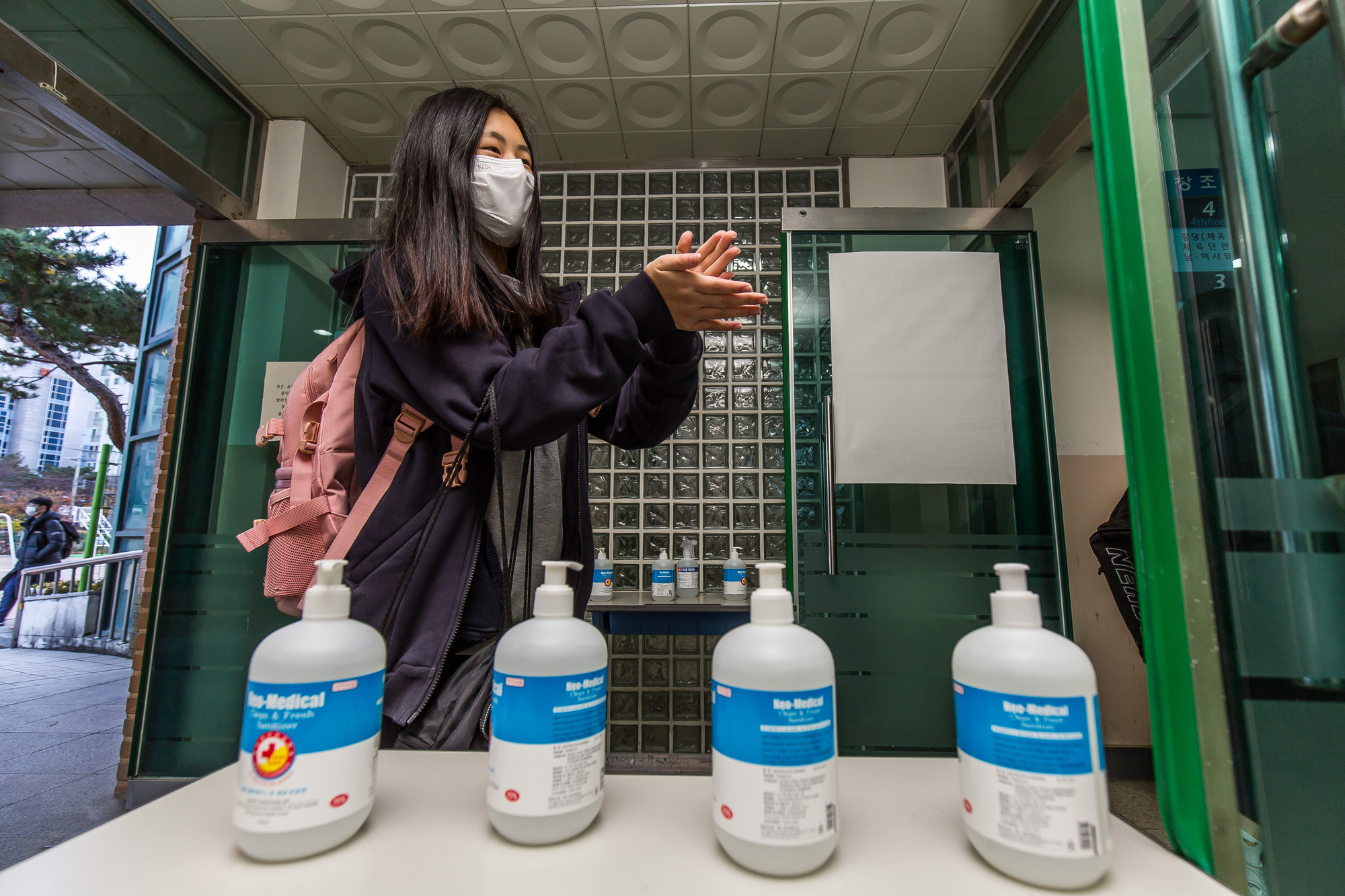 사회;세태;질병;전염병;신종코로나바이러스감염증;코로나19;위드코로나;수도권전면등교;염창중학교;단계적일상회복