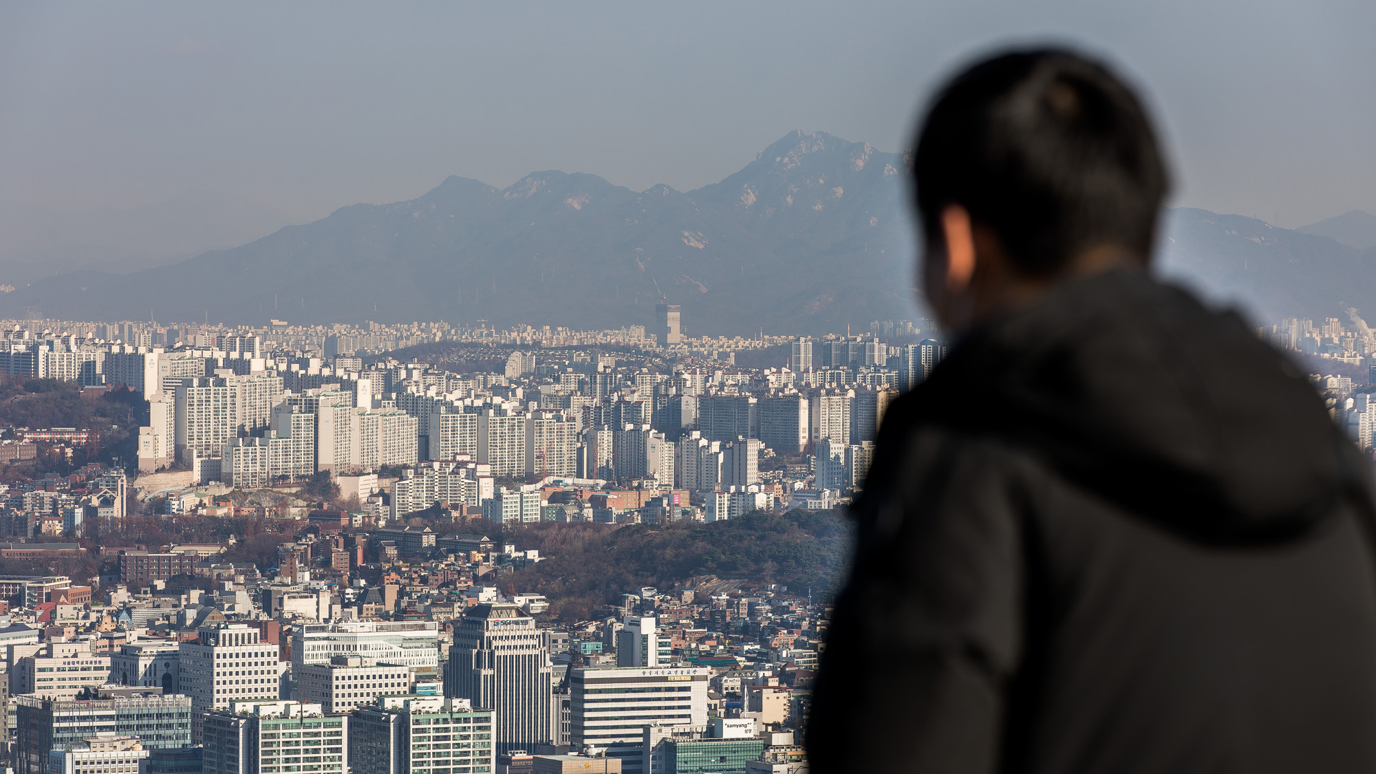 경제;부동산;아파트;서울아파트;서울시내아파트;아파트단지전경;남산