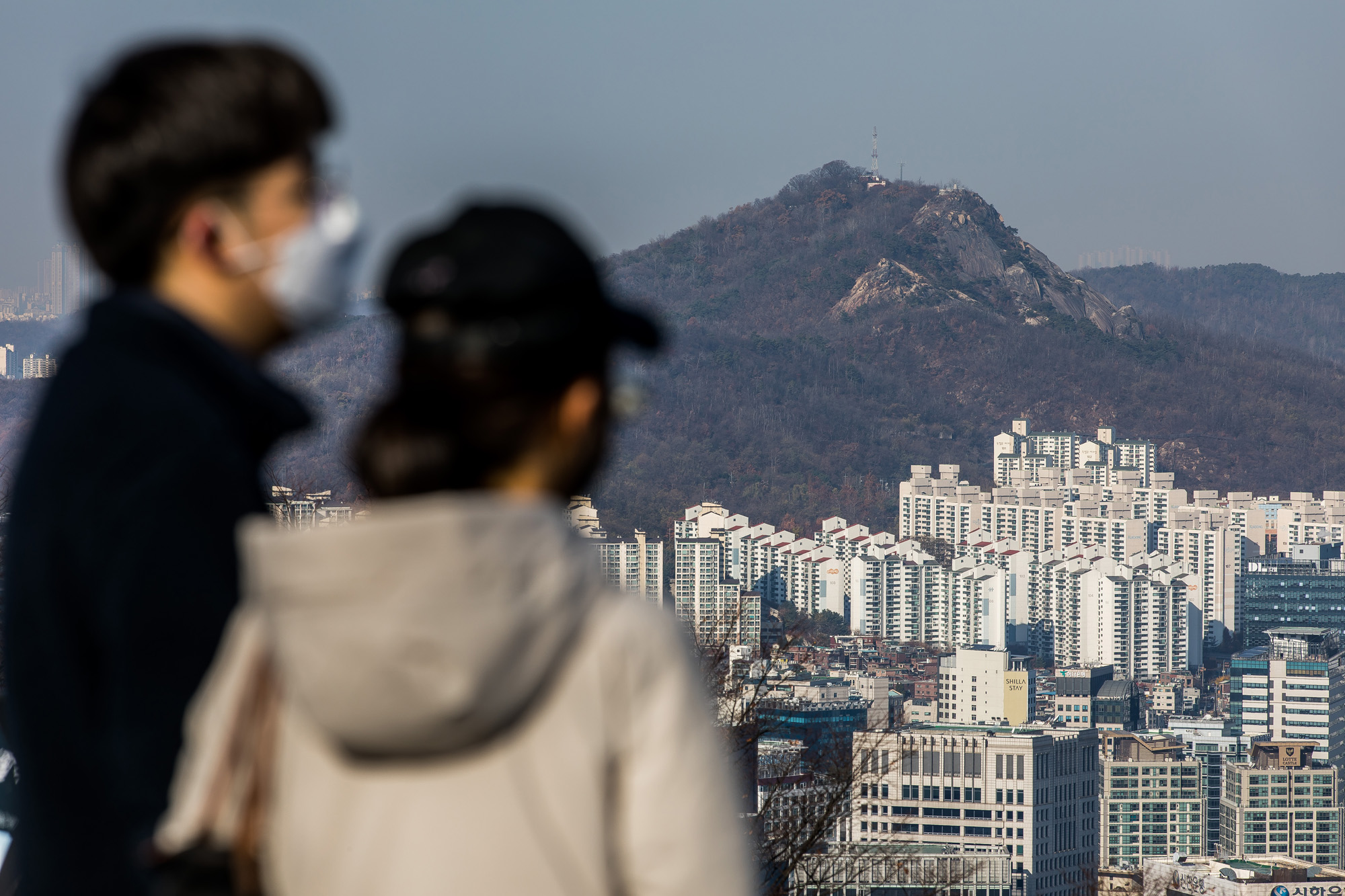 경제;부동산;아파트;서울아파트;서울시내아파트;아파트단지전경;남산