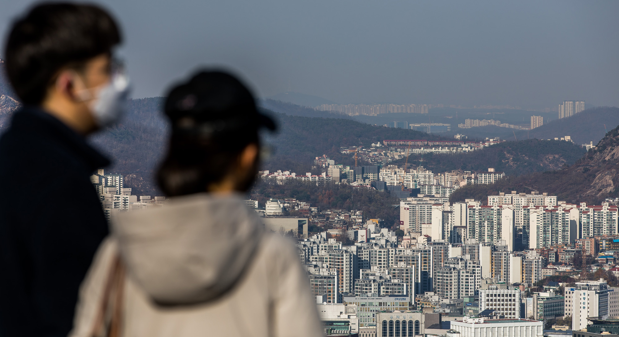 경제;부동산;아파트;서울아파트;서울시내아파트;아파트단지전경;남산
