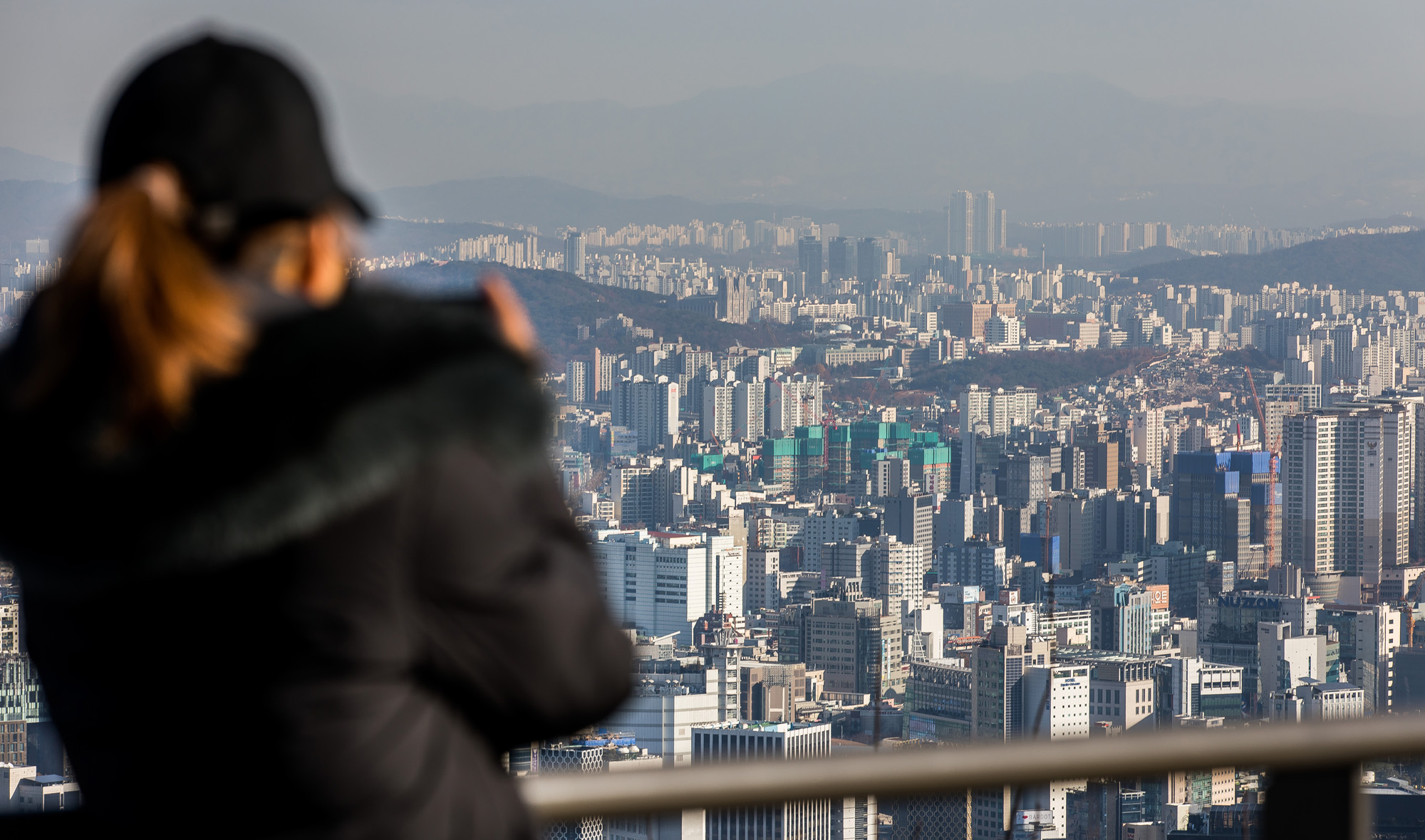 경제;부동산;아파트;서울아파트;서울시내아파트;아파트단지전경;남산