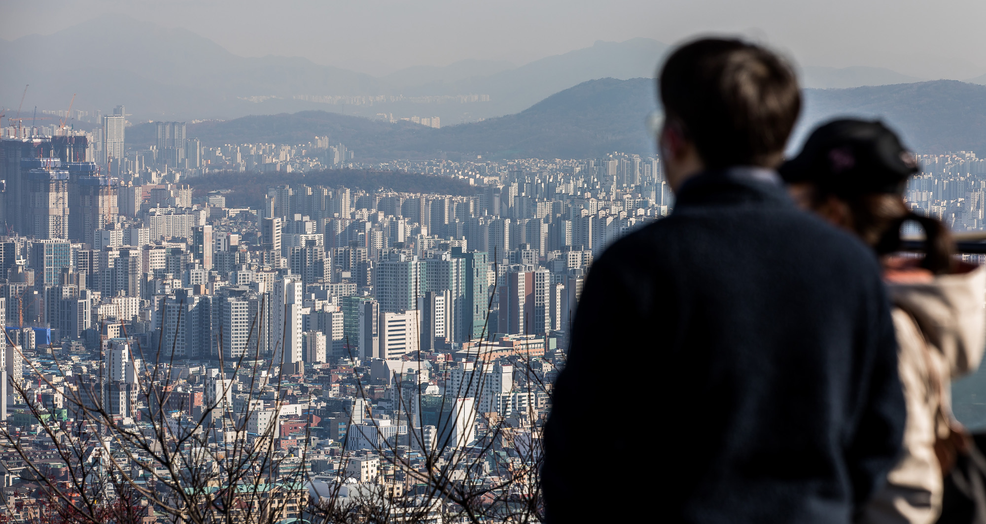 경제;부동산;아파트;서울아파트;서울시내아파트;아파트단지전경;남산