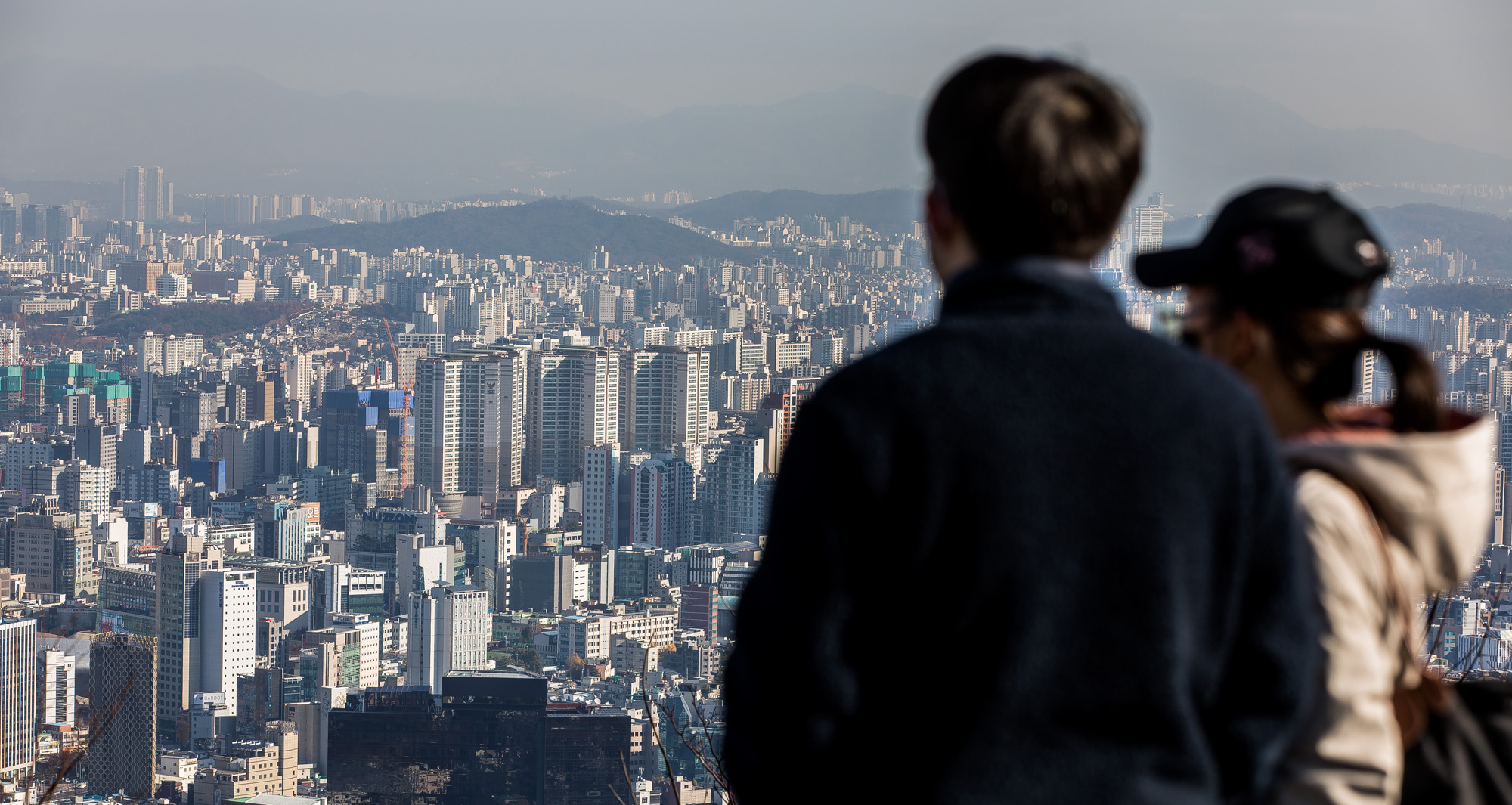 경제;부동산;아파트;서울아파트;서울시내아파트;아파트단지전경;남산