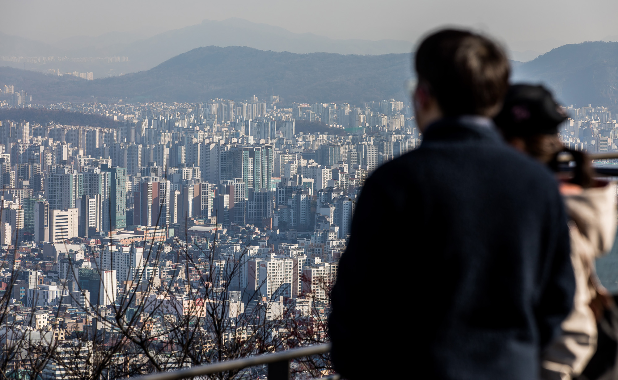 경제;부동산;아파트;서울아파트;서울시내아파트;아파트단지전경;남산