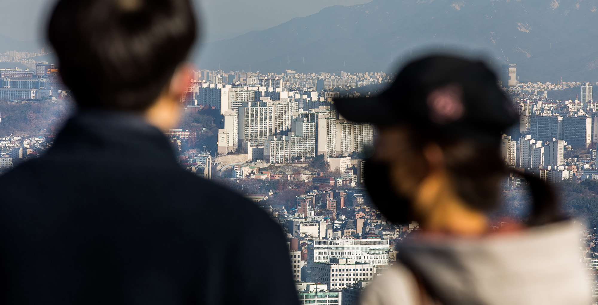 경제;부동산;아파트;서울아파트;서울시내아파트;아파트단지전경;남산