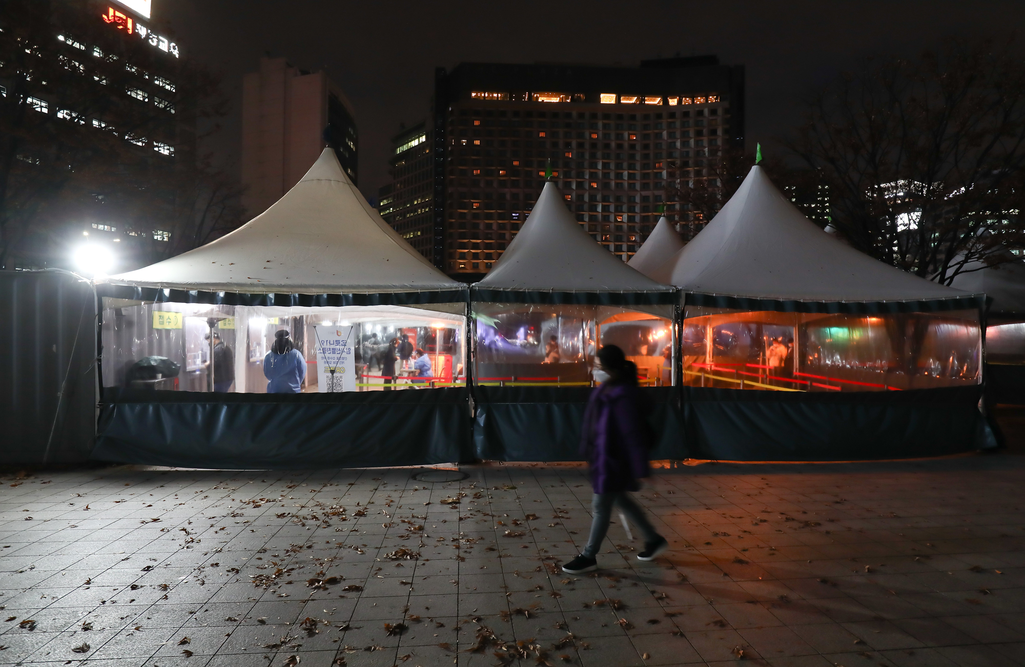 서울광장임시선별검사소 오미크론 서울광장 임