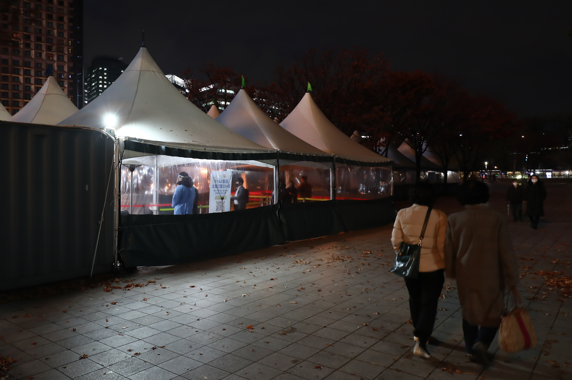 서울광장임시선별검사소 오미크론 서울광장 임