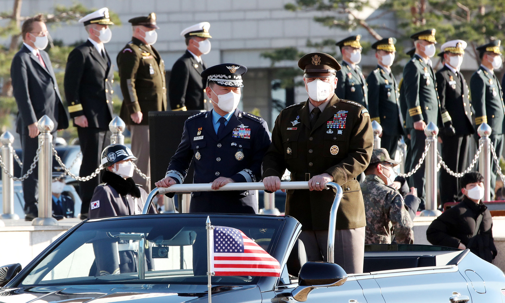 한미 합참의장 의장행사