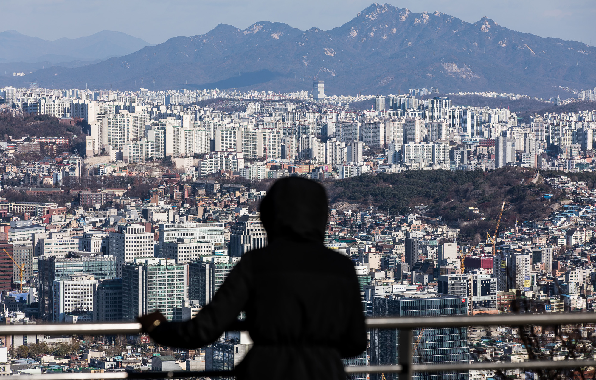 경제;부동산;아파트;서울아파트;서울시내아파트;아파트단지전경;남산