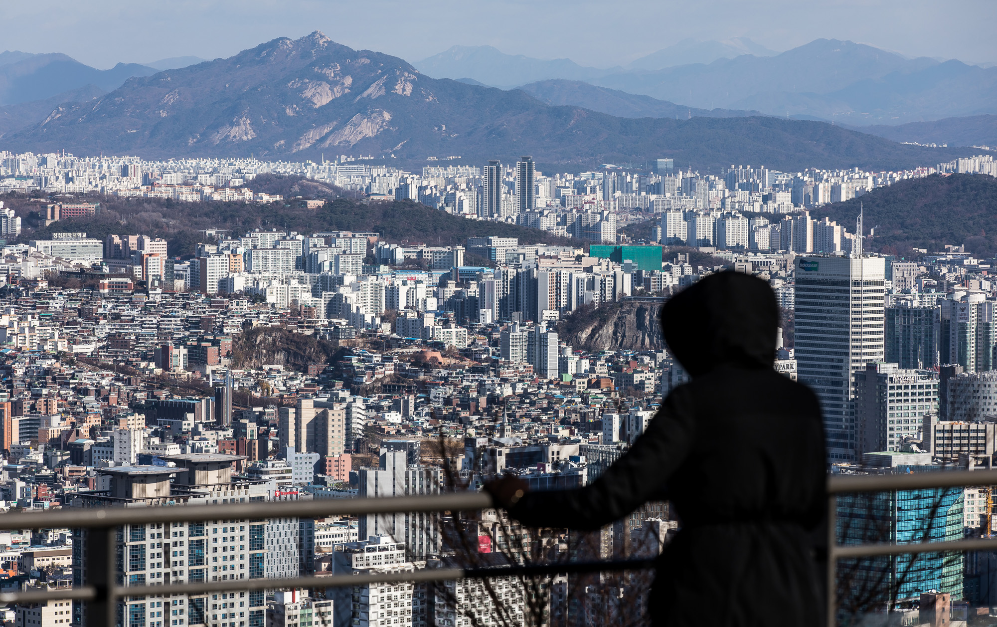 경제;부동산;아파트;서울아파트;서울시내아파트;아파트단지전경;남산