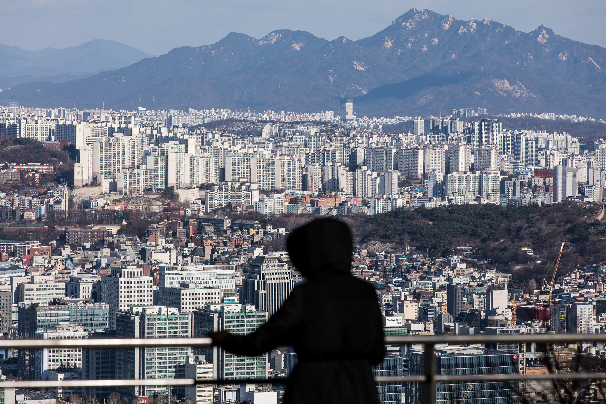 경제;부동산;아파트;서울아파트;서울시내아파트;아파트단지전경;남산