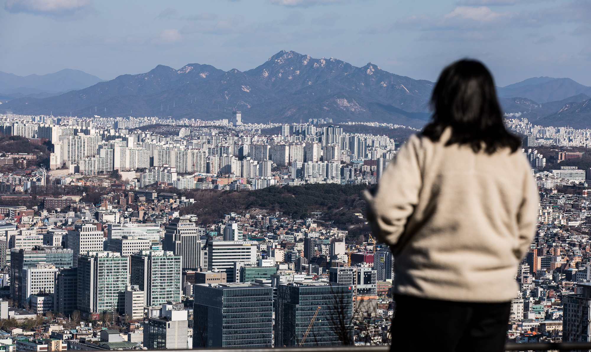 경제;부동산;아파트;서울아파트;서울시내아파트;아파트단지전경;남산