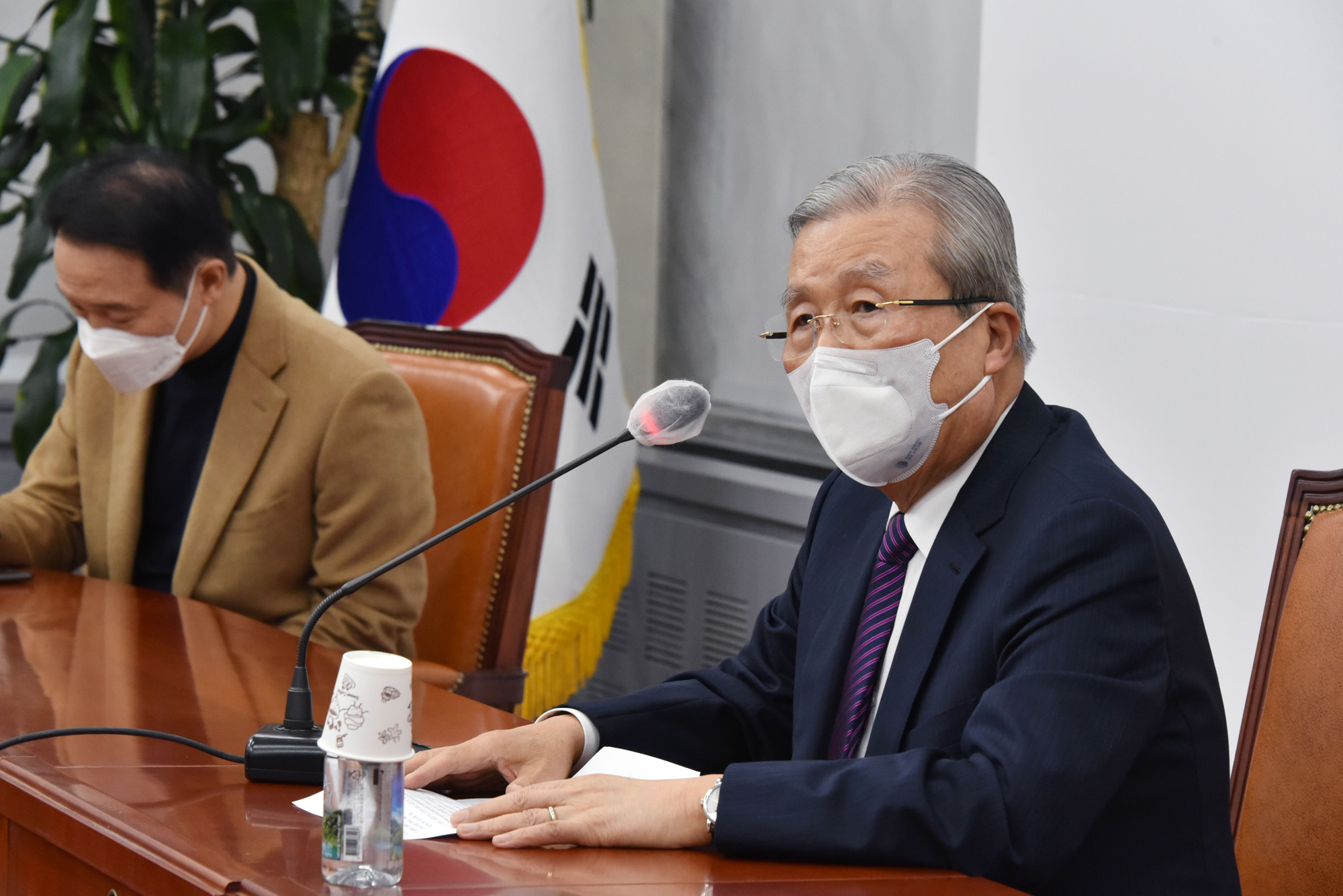 정치;국민의힘;김종인;총괄선대위원장;기자간담회