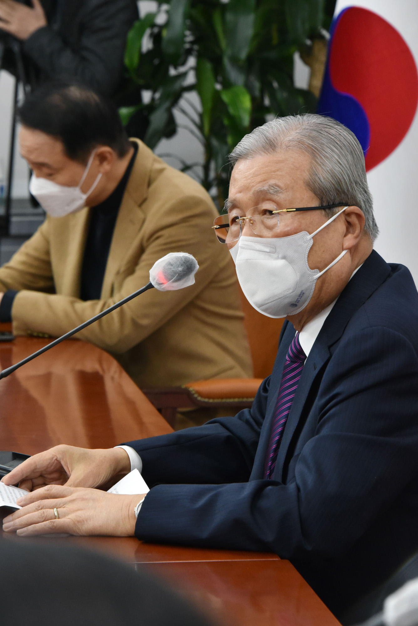 정치;국민의힘;김종인;총괄선대위원장;기자간담회