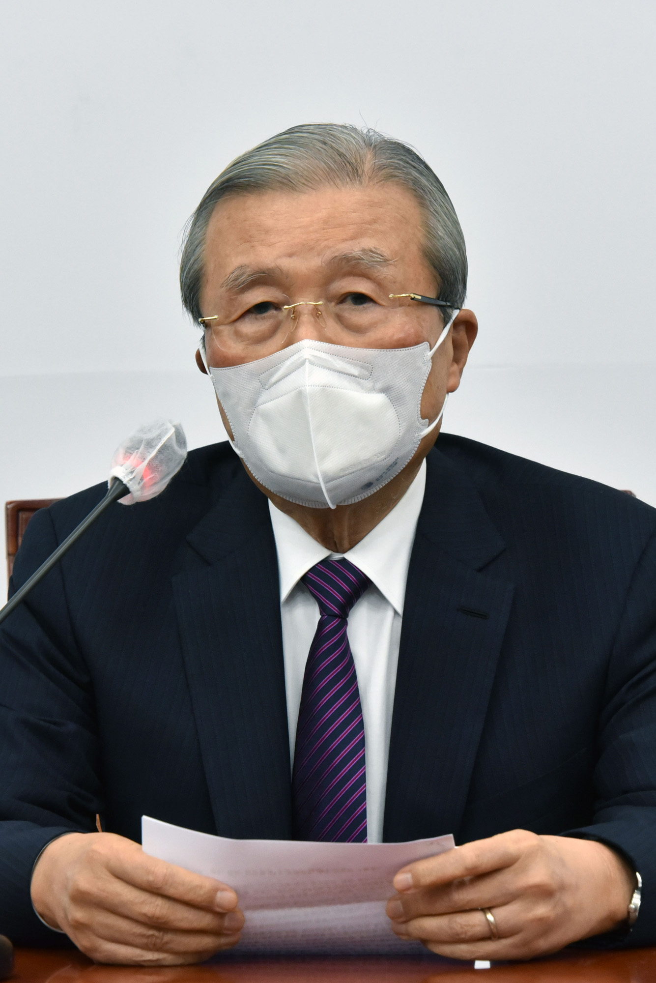 정치;국민의힘;김종인;총괄선대위원장;기자간담회