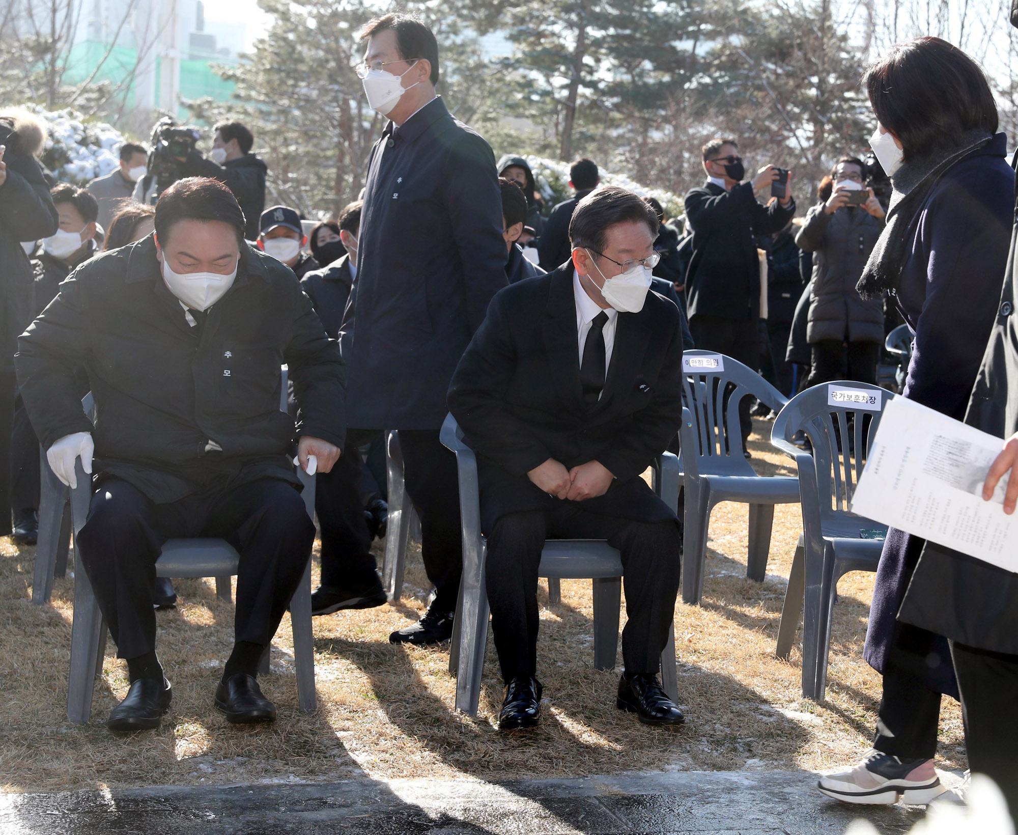 윤석열;이재명;심상정;대통령후보;대선후보;윤봉길추모식;윤봉실추도식