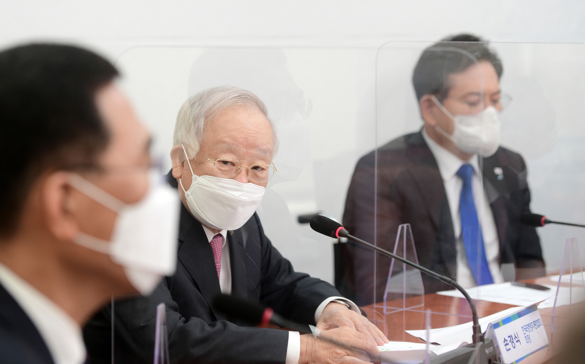 정치;더불어민주당;송영길;경총;중소기업중앙회;회장