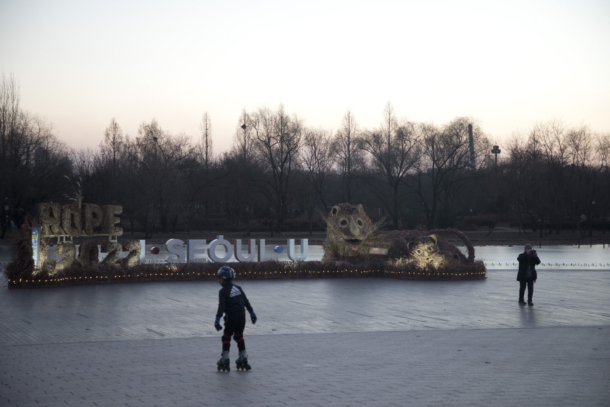 사회;세태;코로나19;선별진료소;호랑이해;상징물