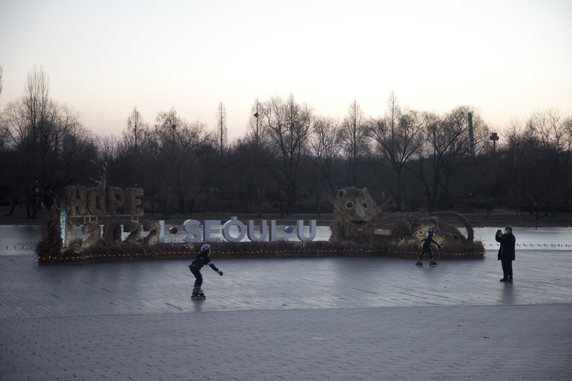 사회;세태;코로나19;선별진료소;호랑이해;상징물