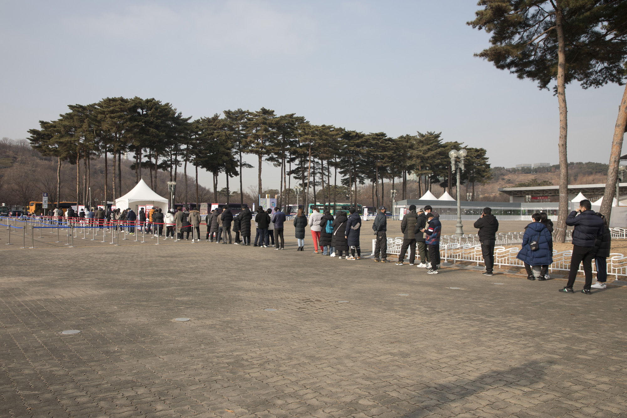 사회;세태;코로나19;선별진료소;월드컵공원