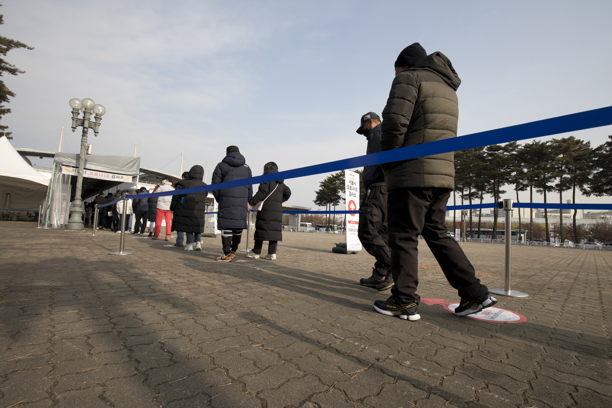 사회;세태;코로나19;선별진료소;월드컵공원