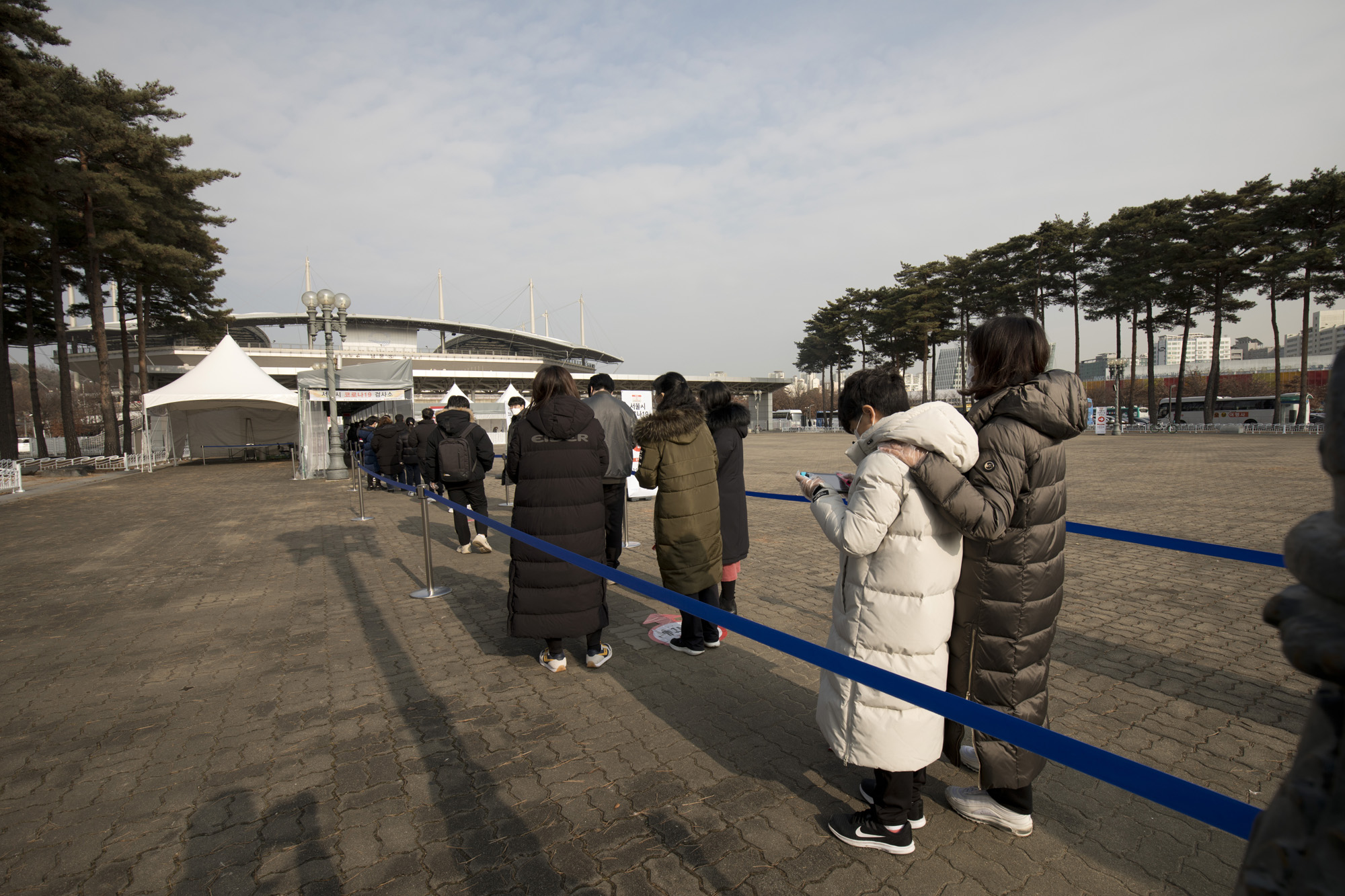 사회;세태;코로나19;선별진료소;월드컵공원