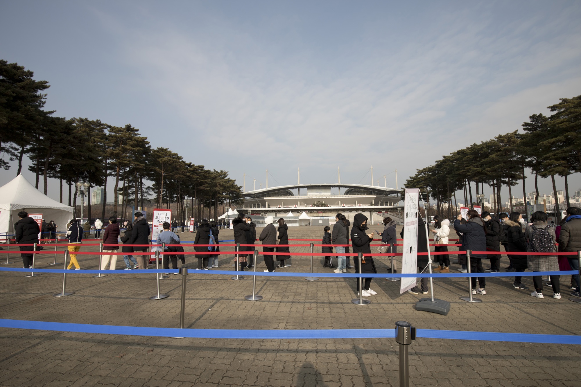 사회;세태;코로나19;선별진료소;월드컵공원