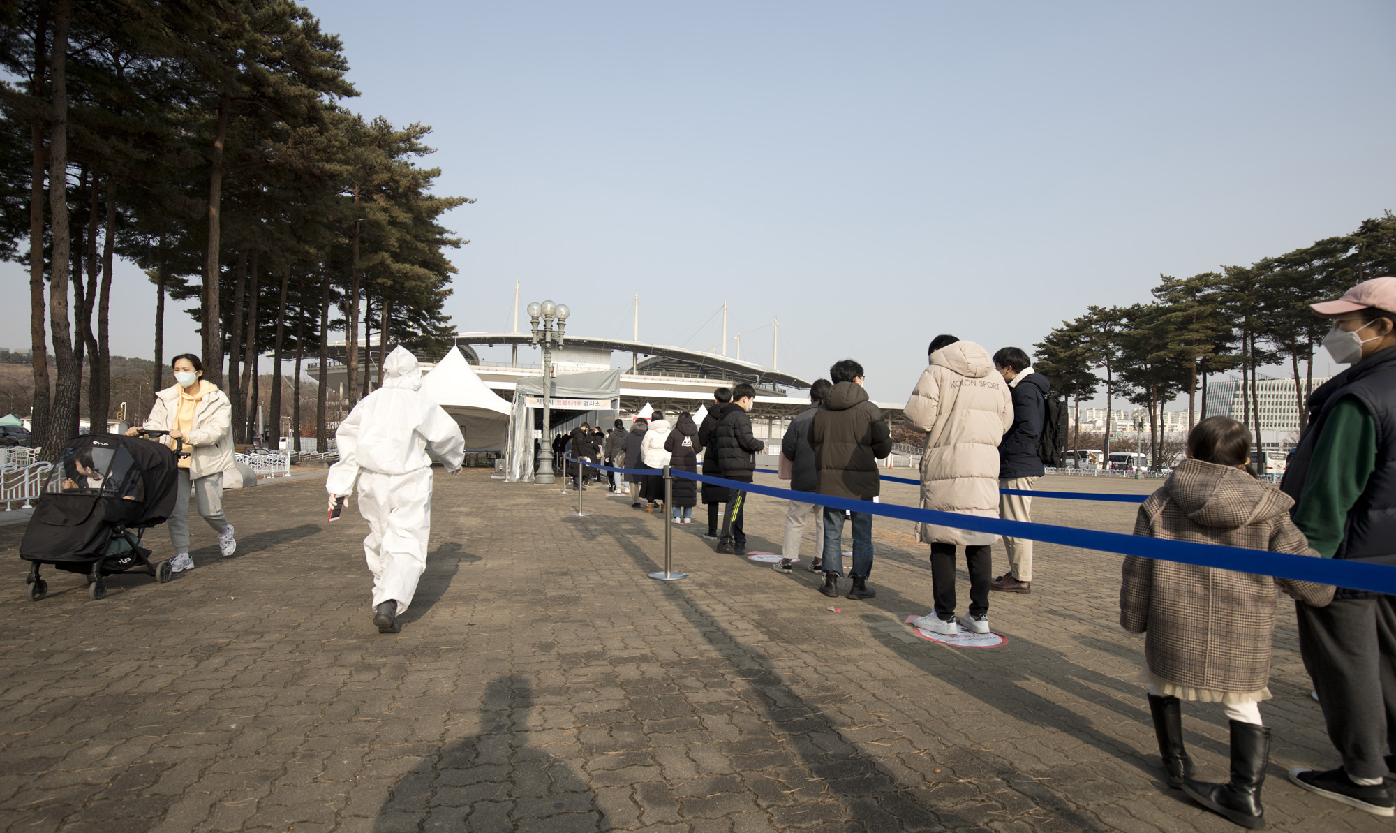 사회;세태;코로나19;선별진료소;월드컵공원