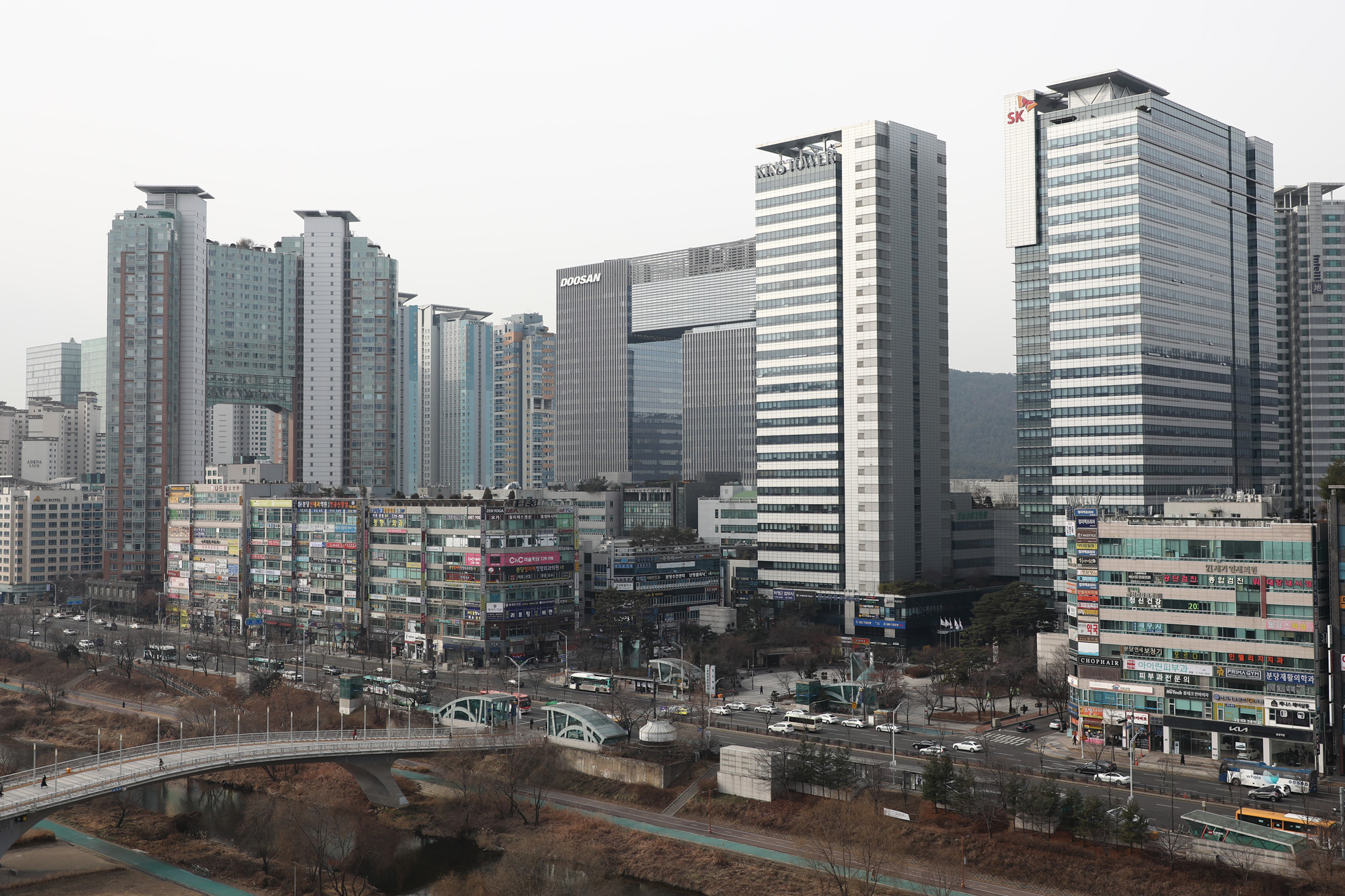 경제;부동산;분당오피스;분당두산타워;네이버본사;분당정자동