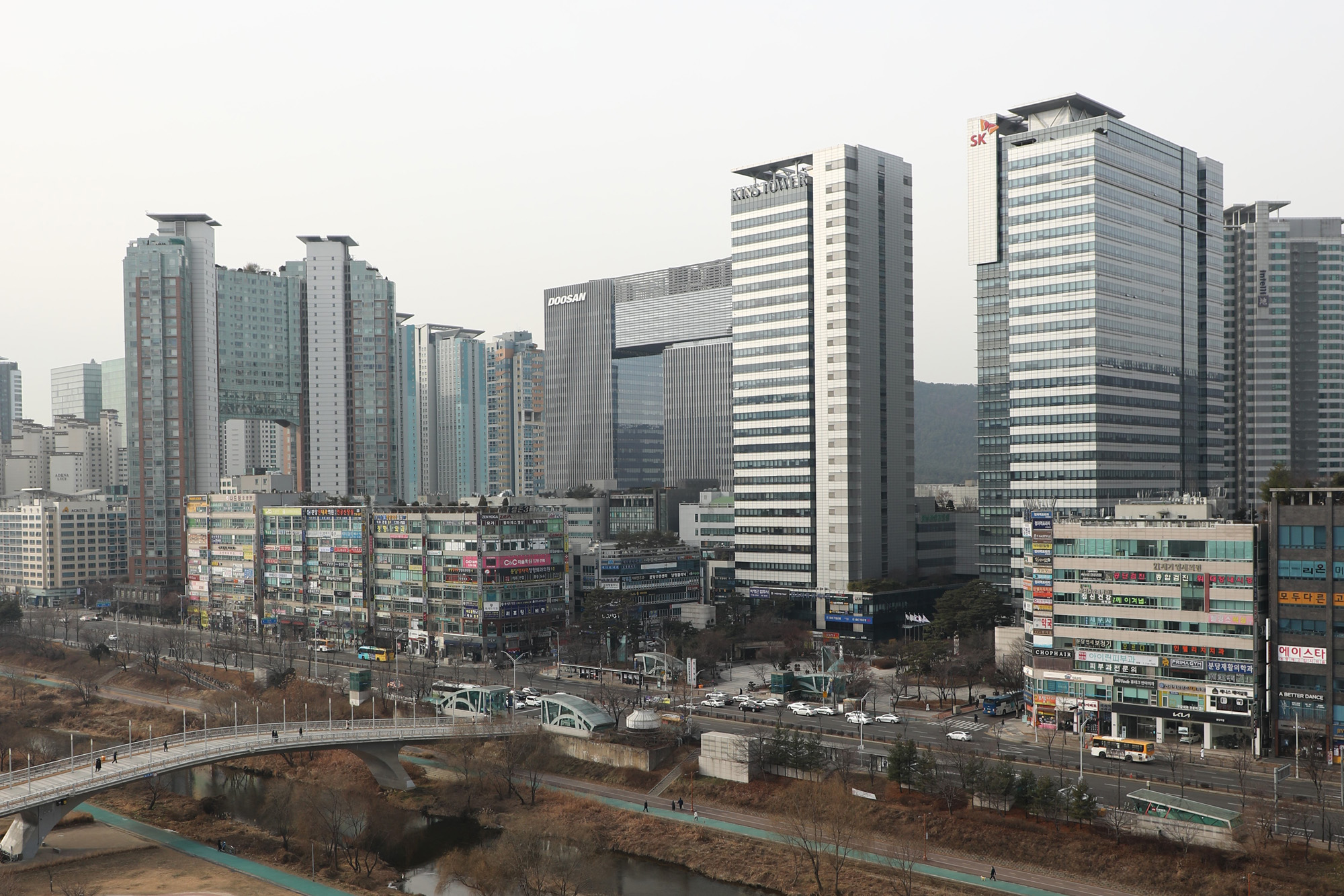 경제;부동산;분당오피스;분당두산타워;네이버본사;분당정자동