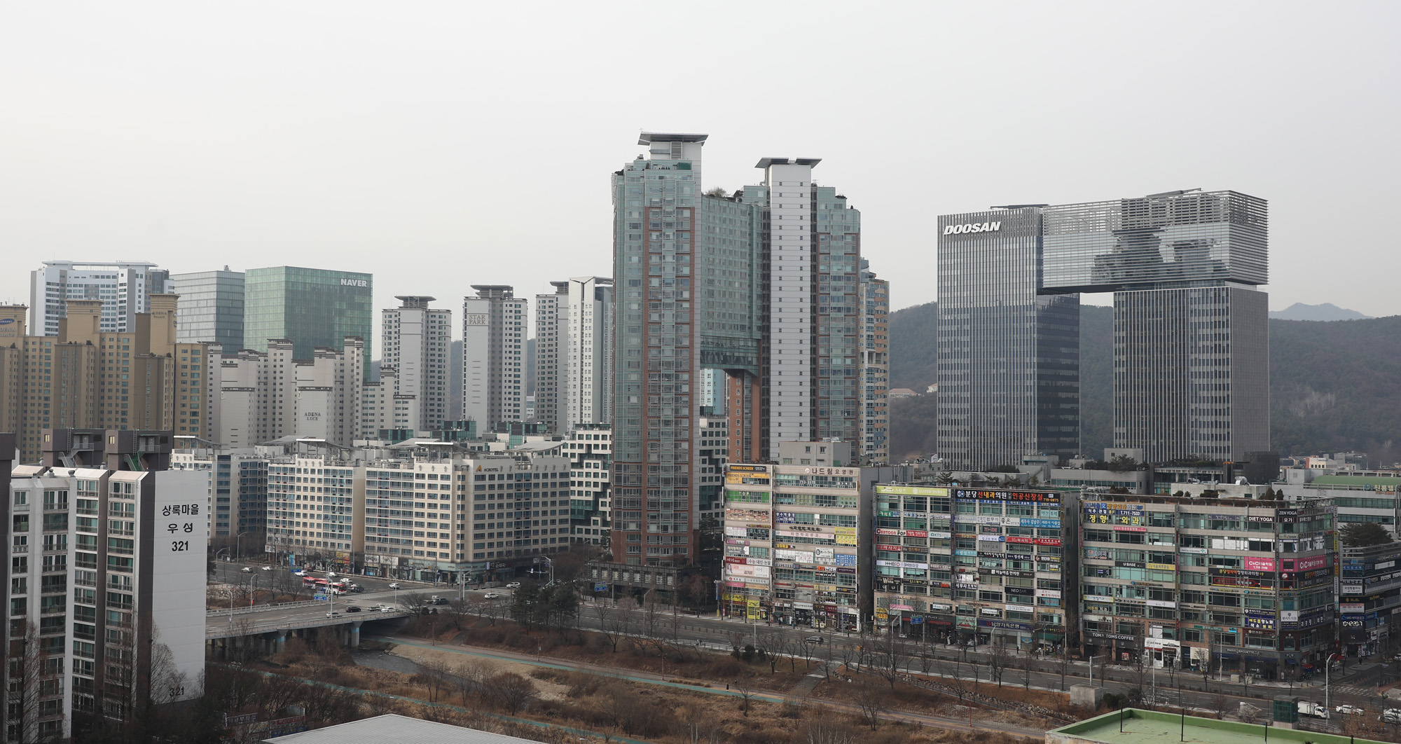 경제;부동산;분당오피스;분당두산타워;네이버본사;분당정자동