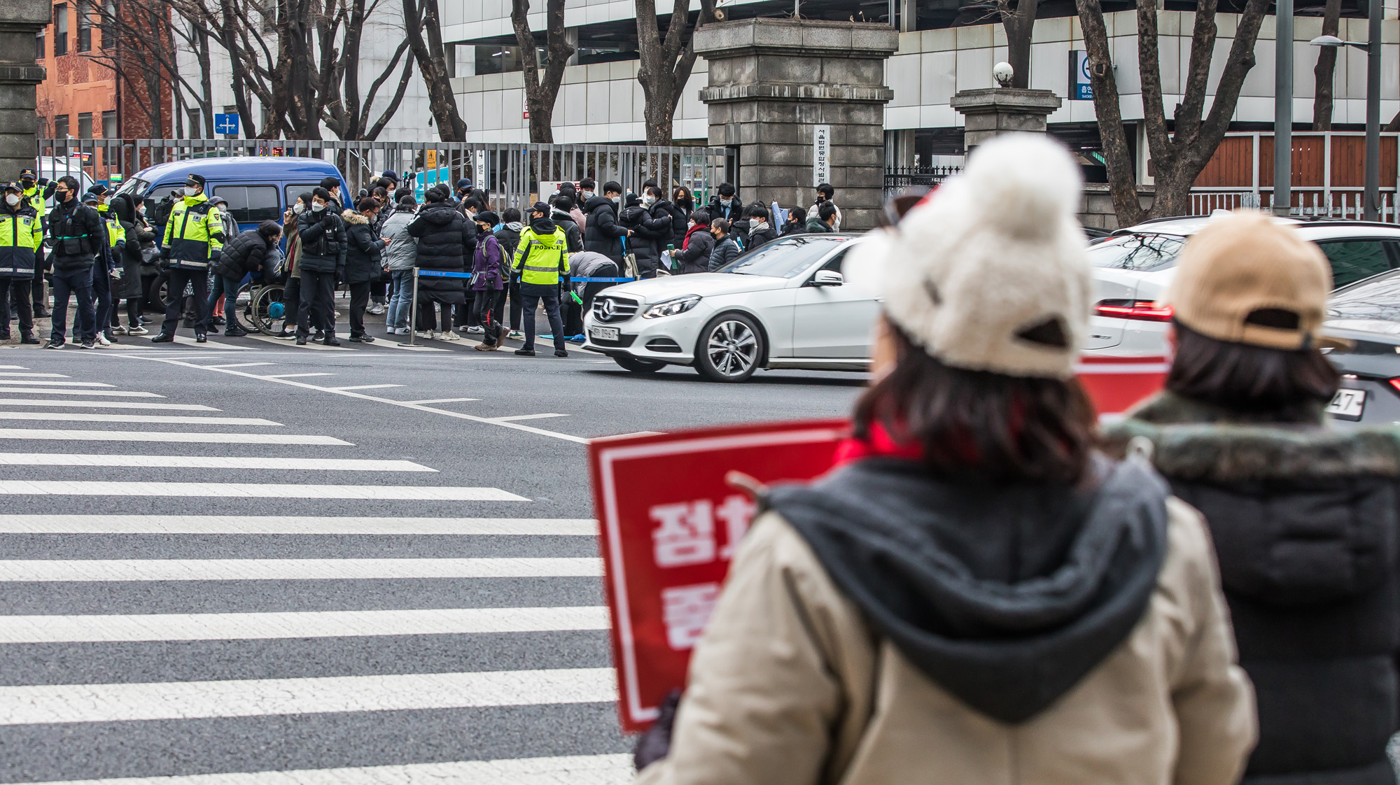 사회;집회;시위;김건희;김건희자수촉구대학생집회;한국대학생진보연합;아크로비스타