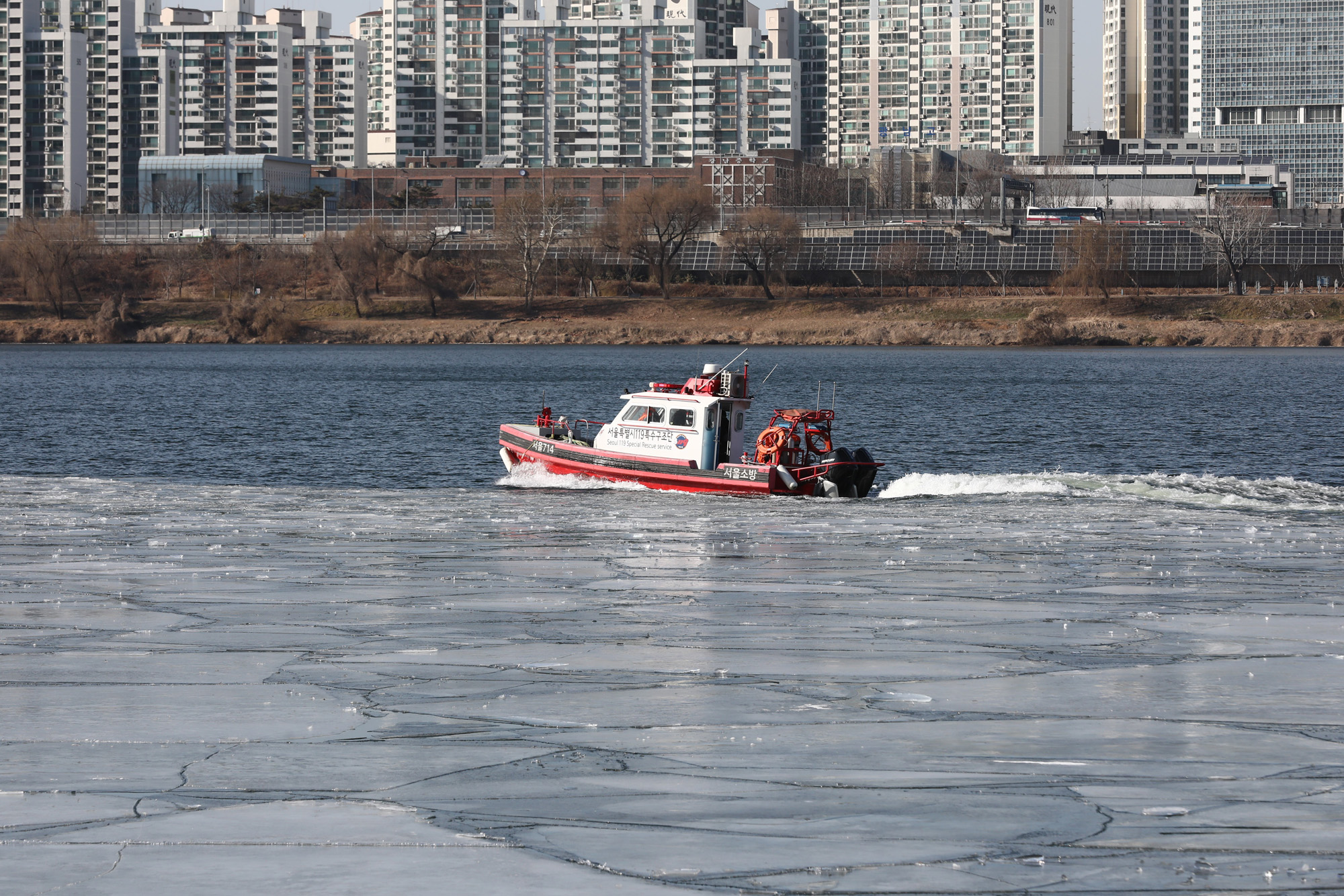 사회;날씨;한파특보;한강얼음;올림픽대교얼음;겨울추위날씨