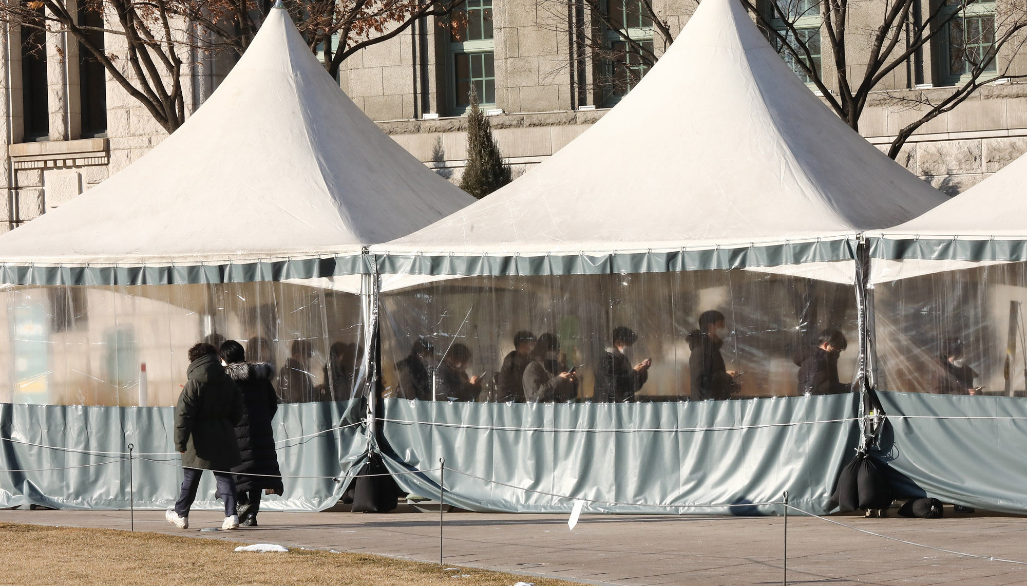 코로나19;선별검사소;선별진료소