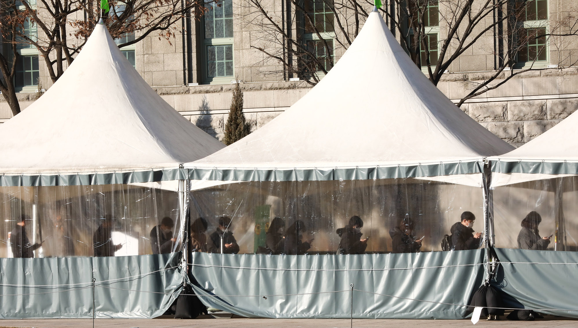 코로나19;선별검사소;선별진료소