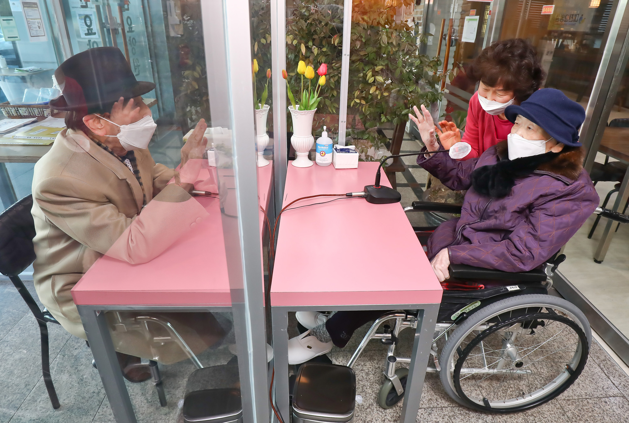 요양원 비대면 면회