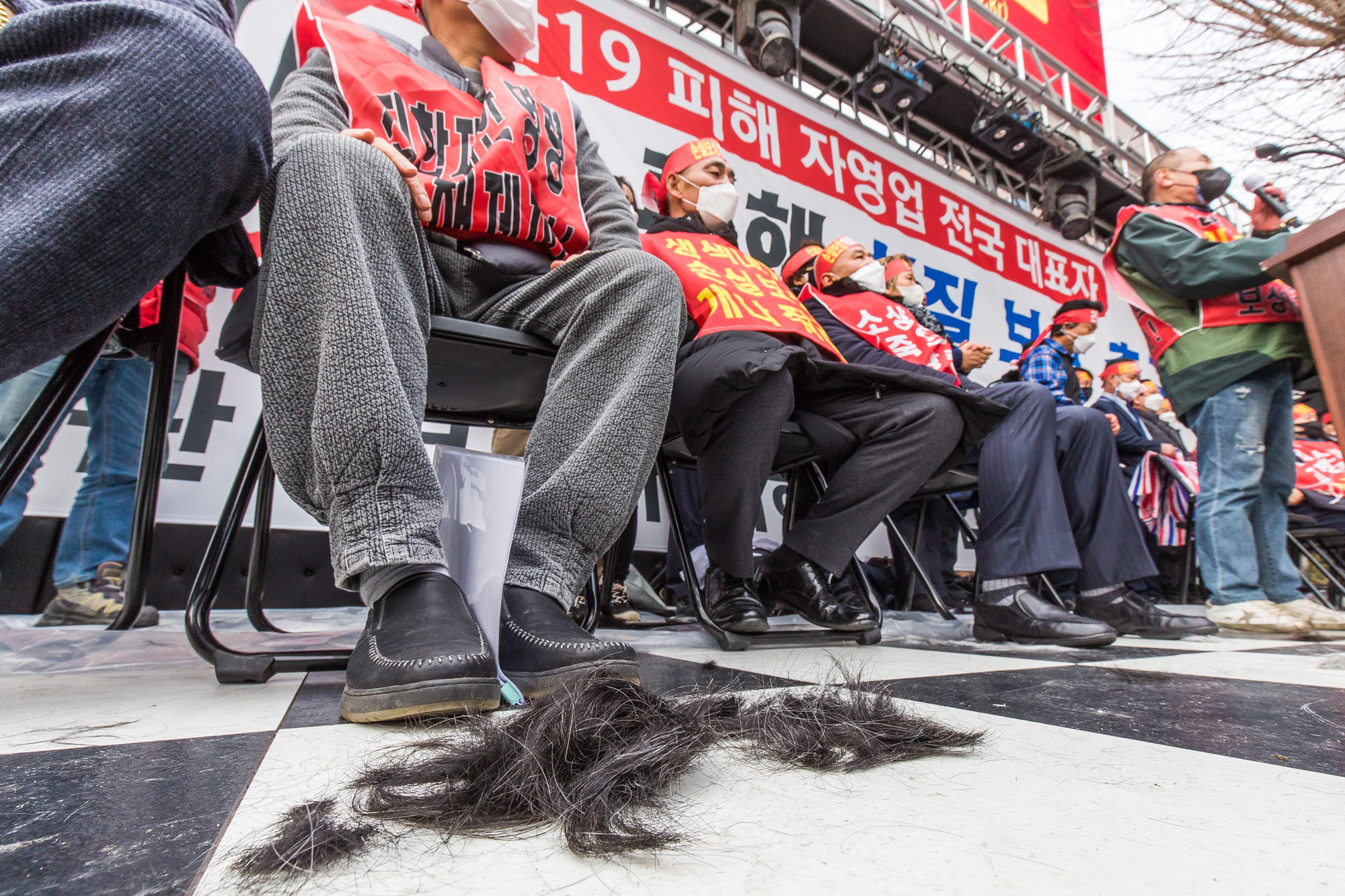 사회;집회;시위;코로나19;신종코로나바이러스감염증;사회적거리두기;코로나피해자영업자총연대;코자총;한국외식업중앙회;자영업자집단행동