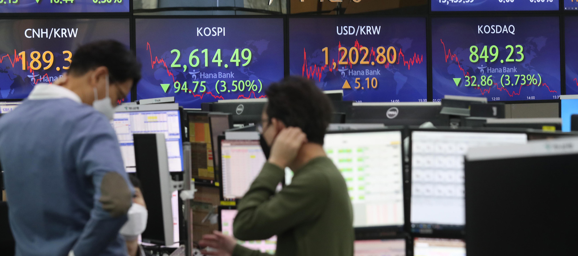 경제;산업;주가;주식;증권시장;코스피;KOSPI;증시폭락