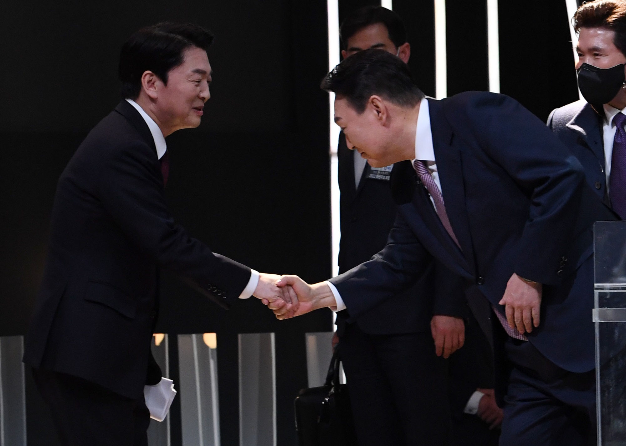 정치;국회;대선후보토론회;지상파합동초청대선후보토론회;대선후보TV토론;윤석열;이재명;심상정;안철수