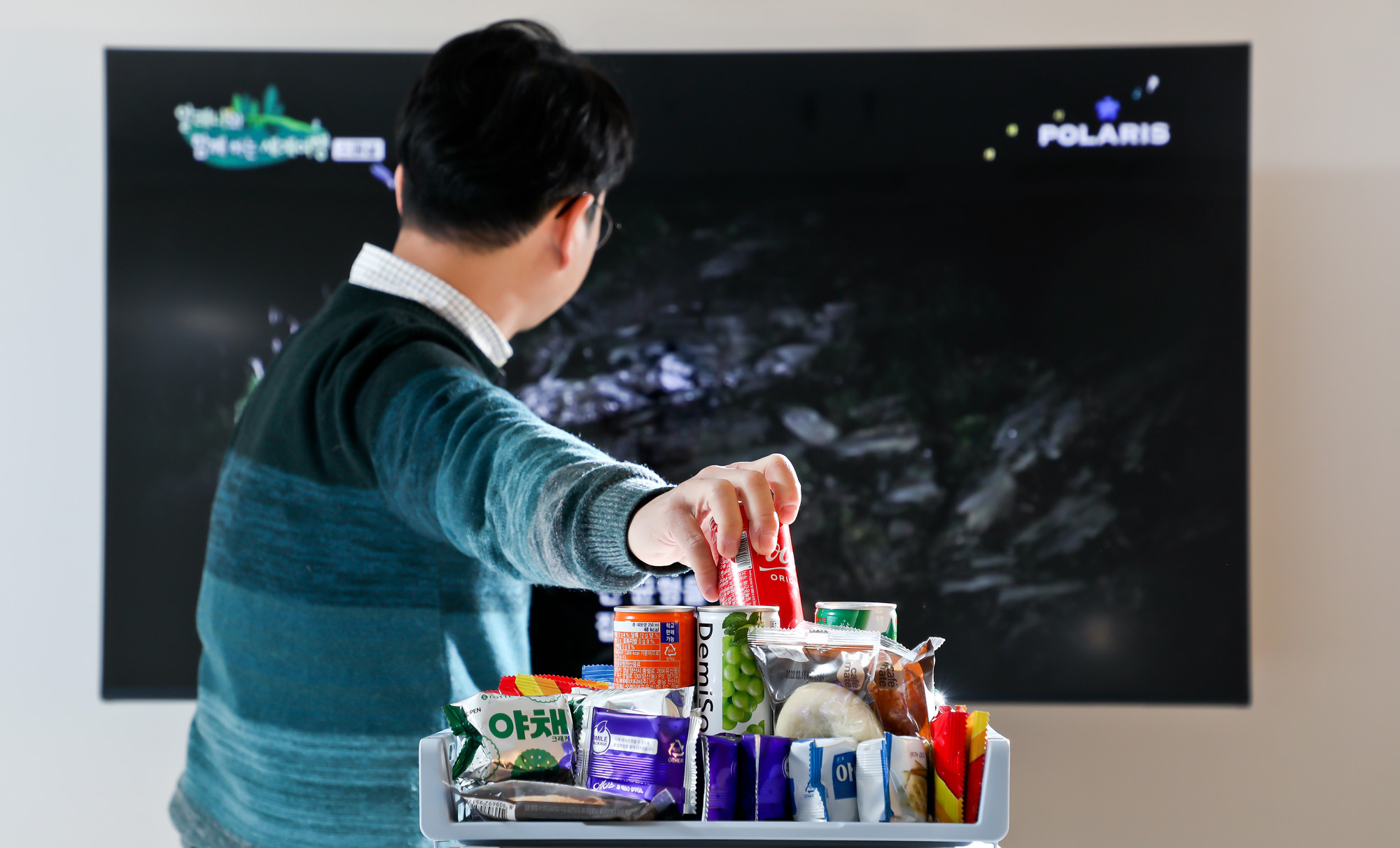 콜레스테롤 HDL TV 빵 과자 음료