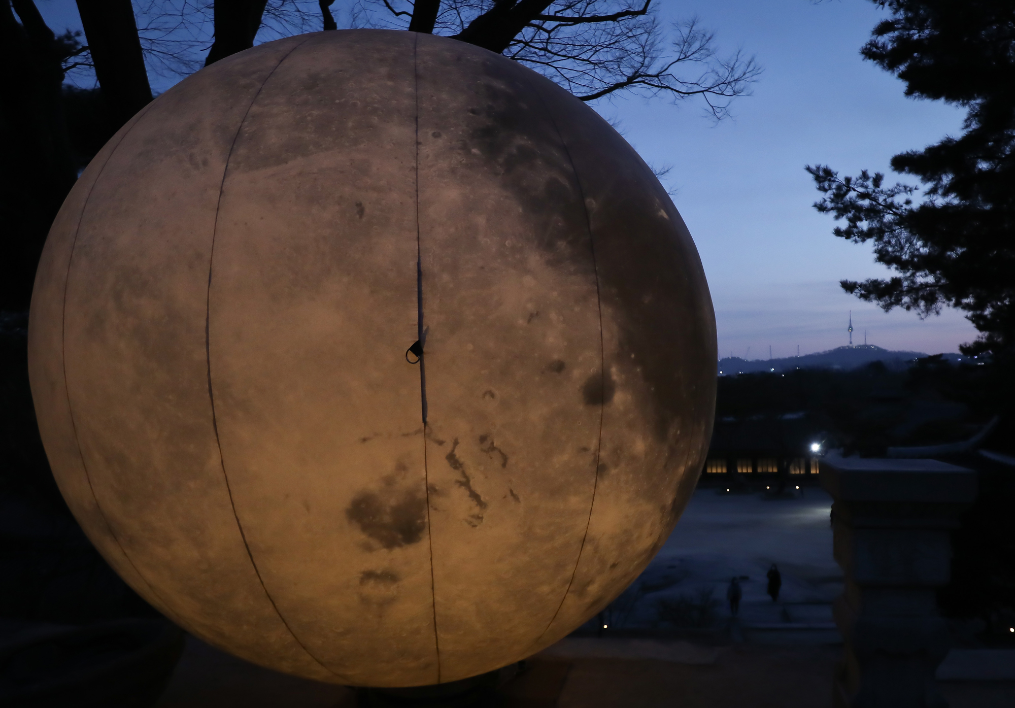 궁궐;보름달 창경궁 대보름