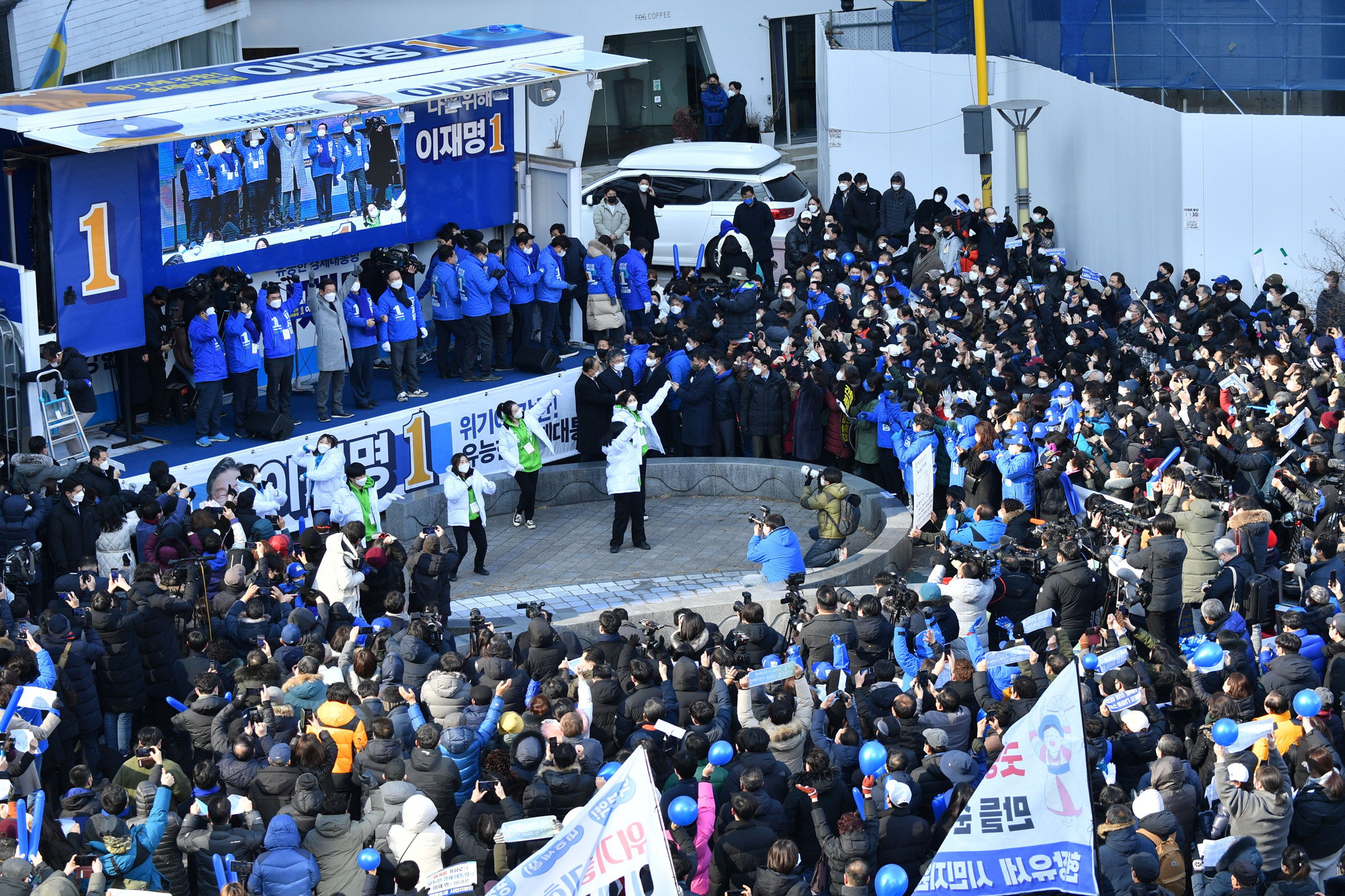 정치;국회;이재명;인천부평유세;대선후보 선거유세