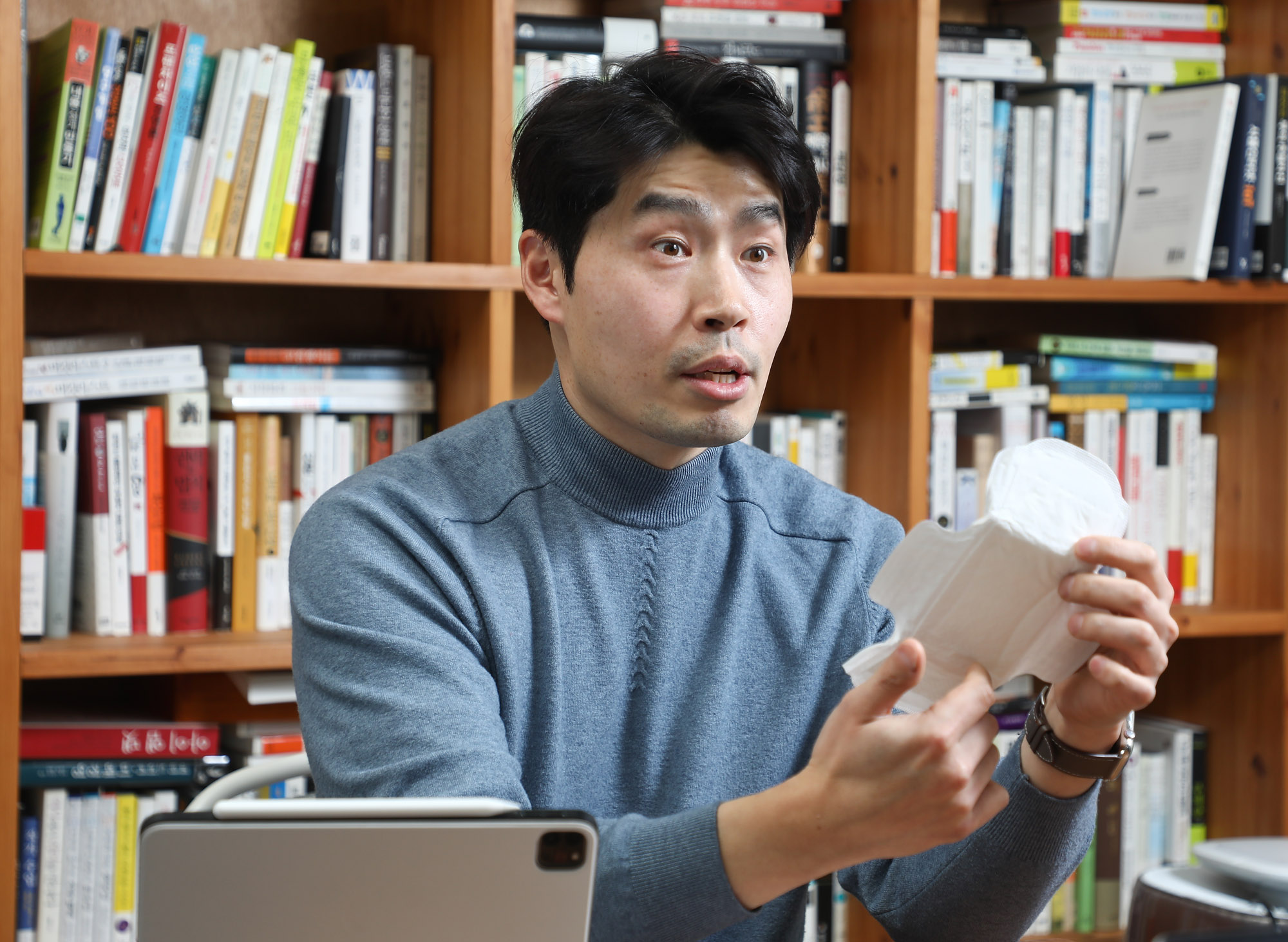 허그몬;전정훈;생리대;허그미