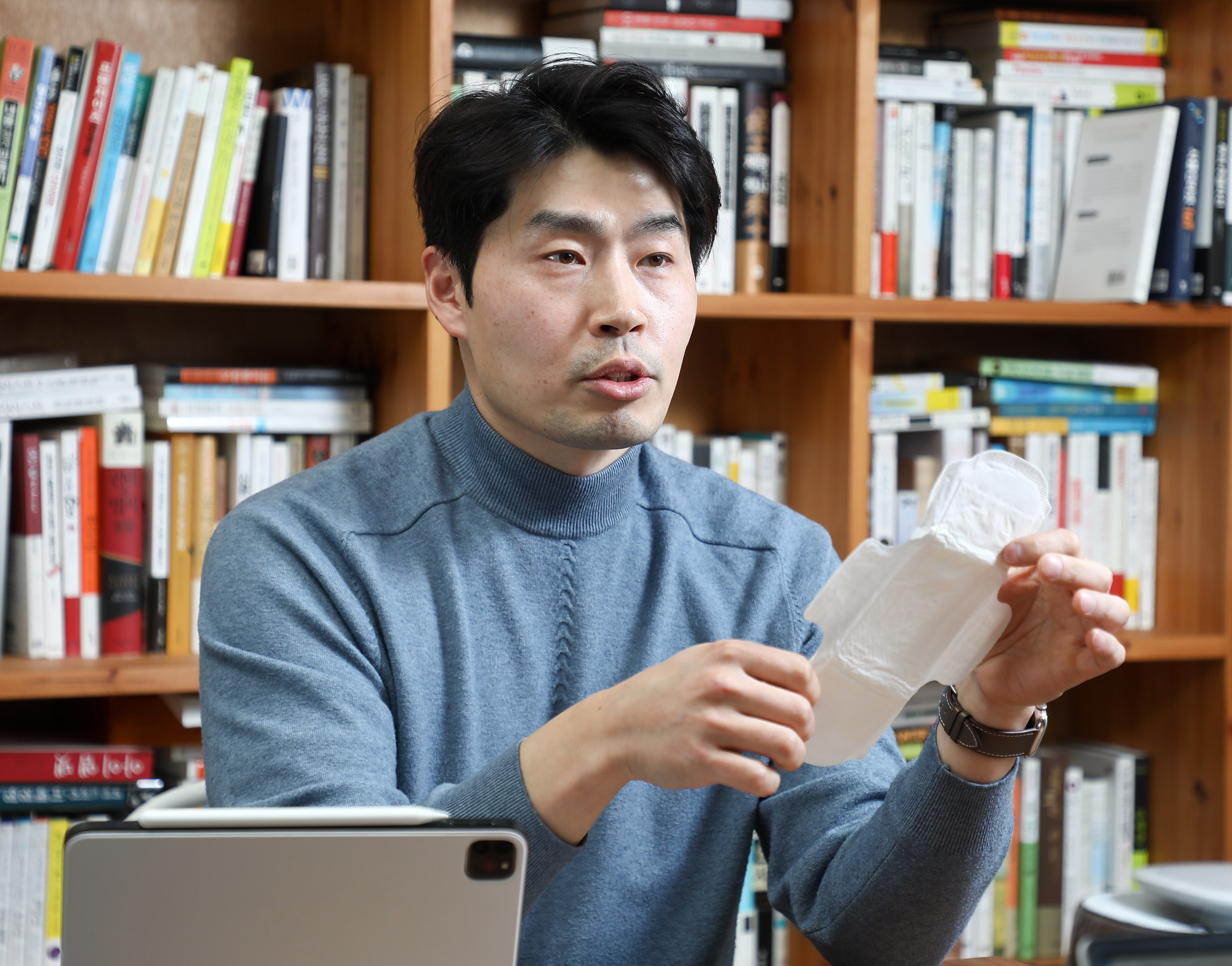 허그몬;전정훈;생리대;허그미