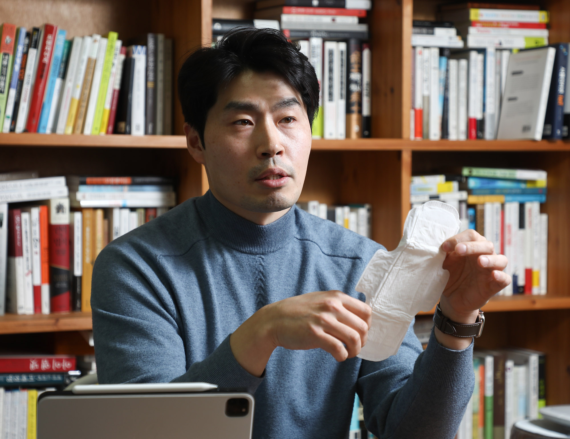 허그몬;전정훈;생리대;허그미