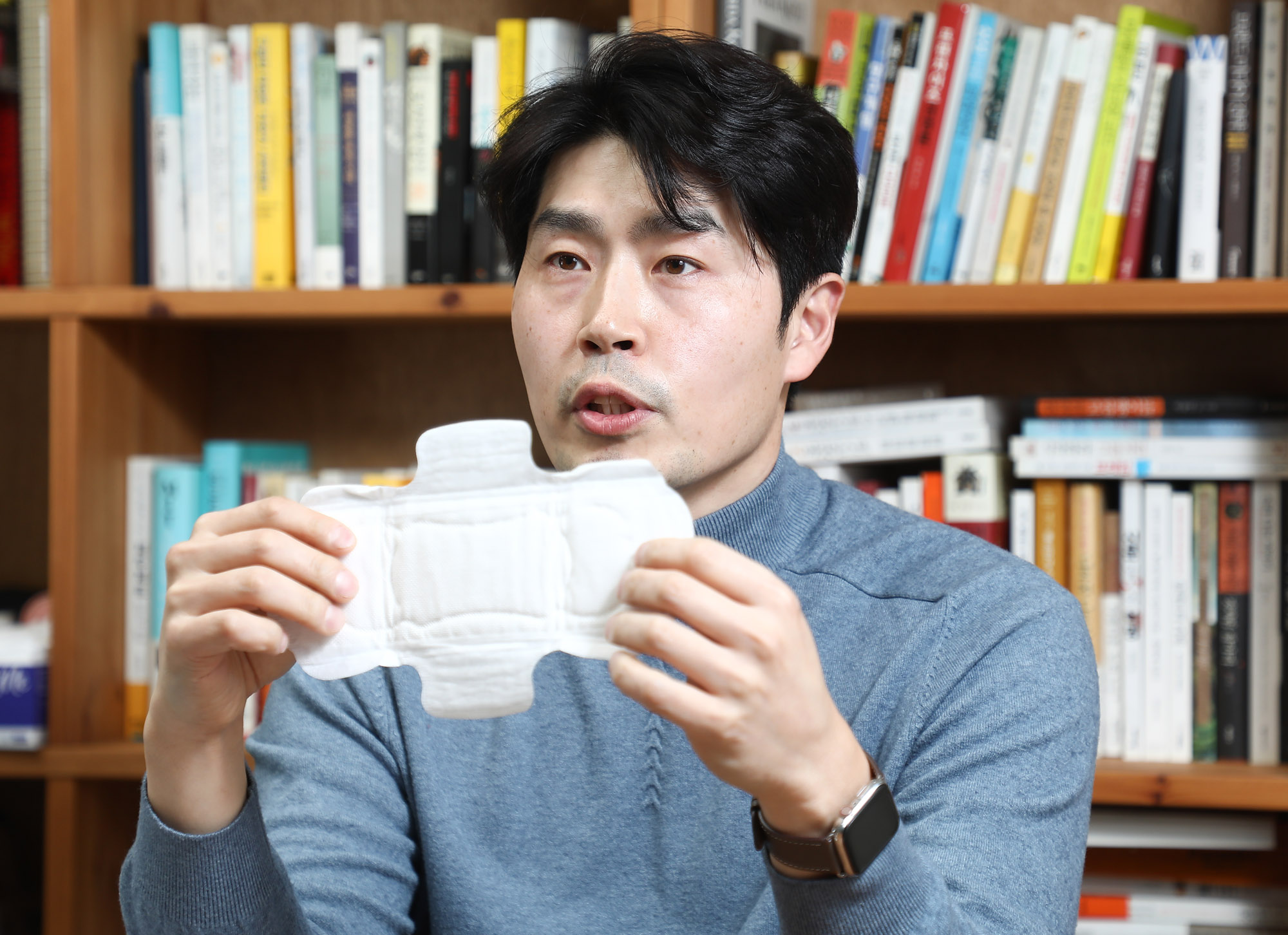 허그몬;전정훈;생리대;허그미