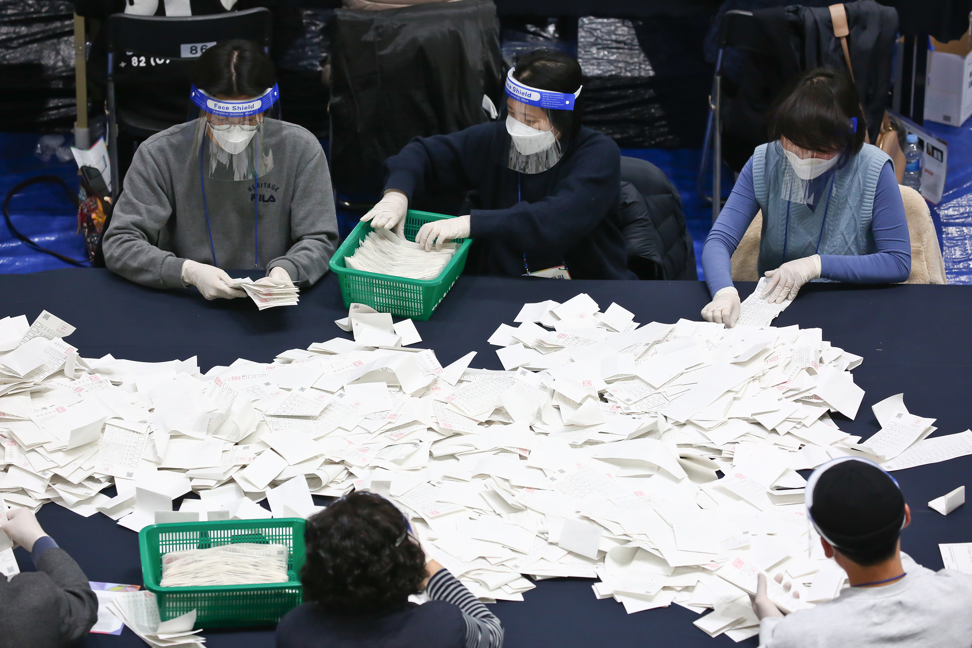 대통령 선거 개표소